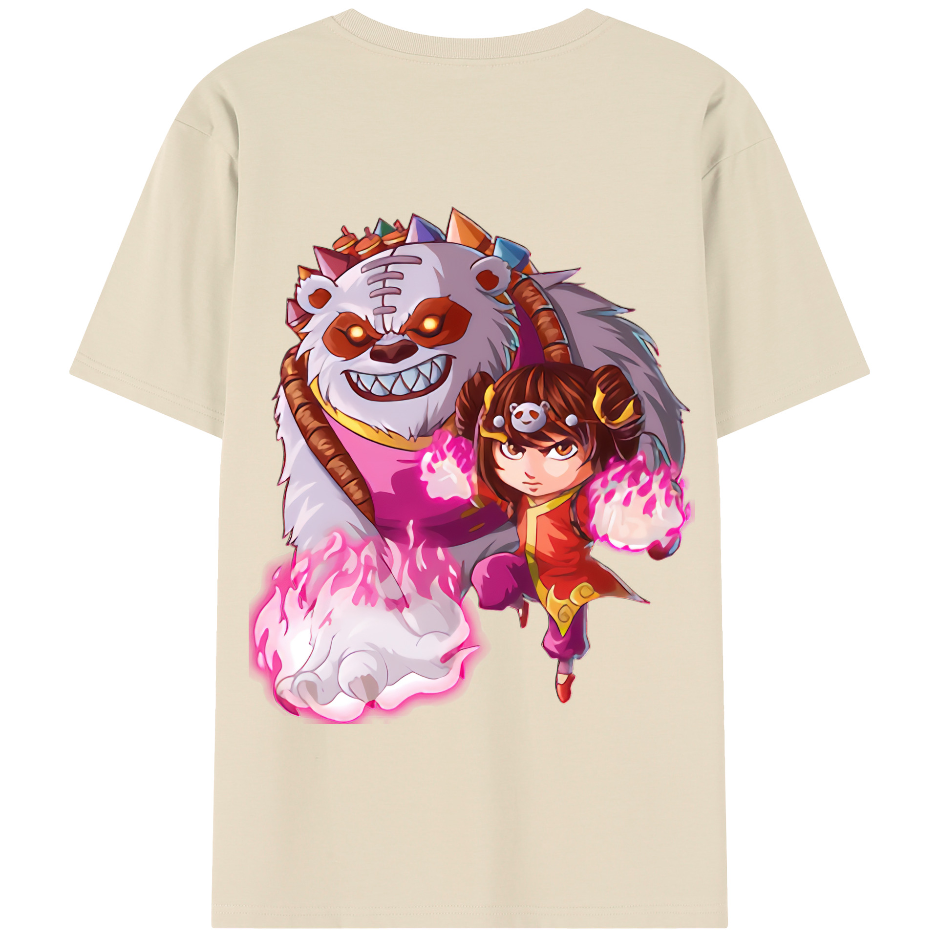 リーグ・オブ・レジェンド League of Legends LOL 綿100％半袖Tシャツ（背面プリント）