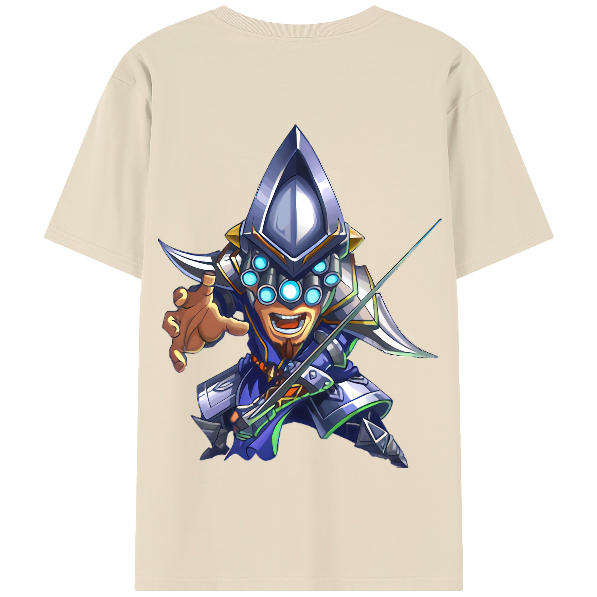 リーグ・オブ・レジェンド League of Legends LOL 綿100％半袖Tシャツ（背面プリント）