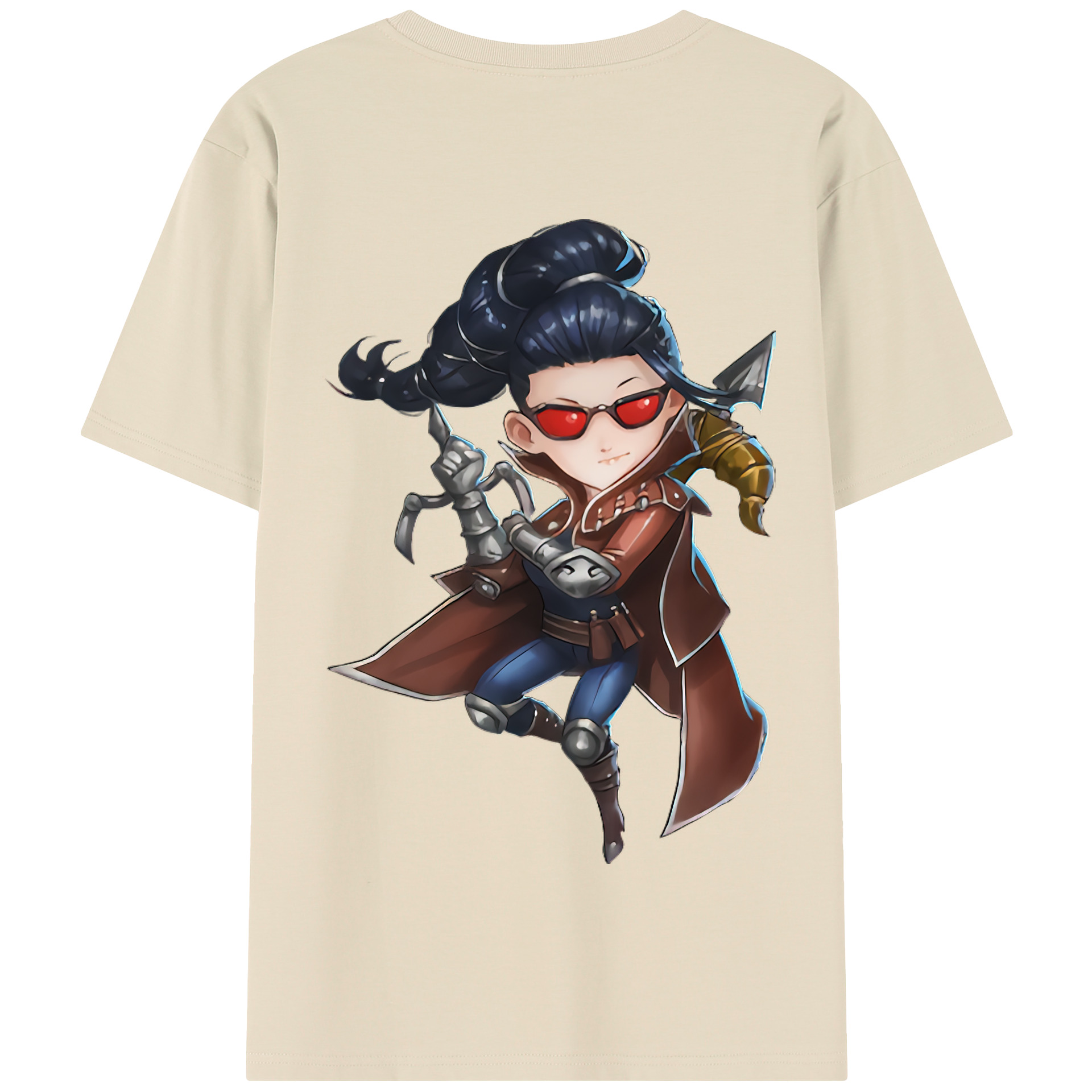 リーグ・オブ・レジェンド League of Legends LOL 綿100％半袖Tシャツ（背面プリント）