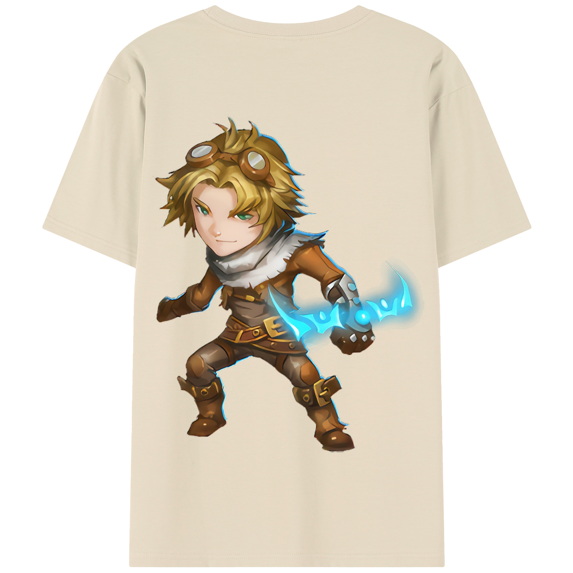 リーグ・オブ・レジェンド League of Legends LOL 綿100％半袖Tシャツ（背面プリント）