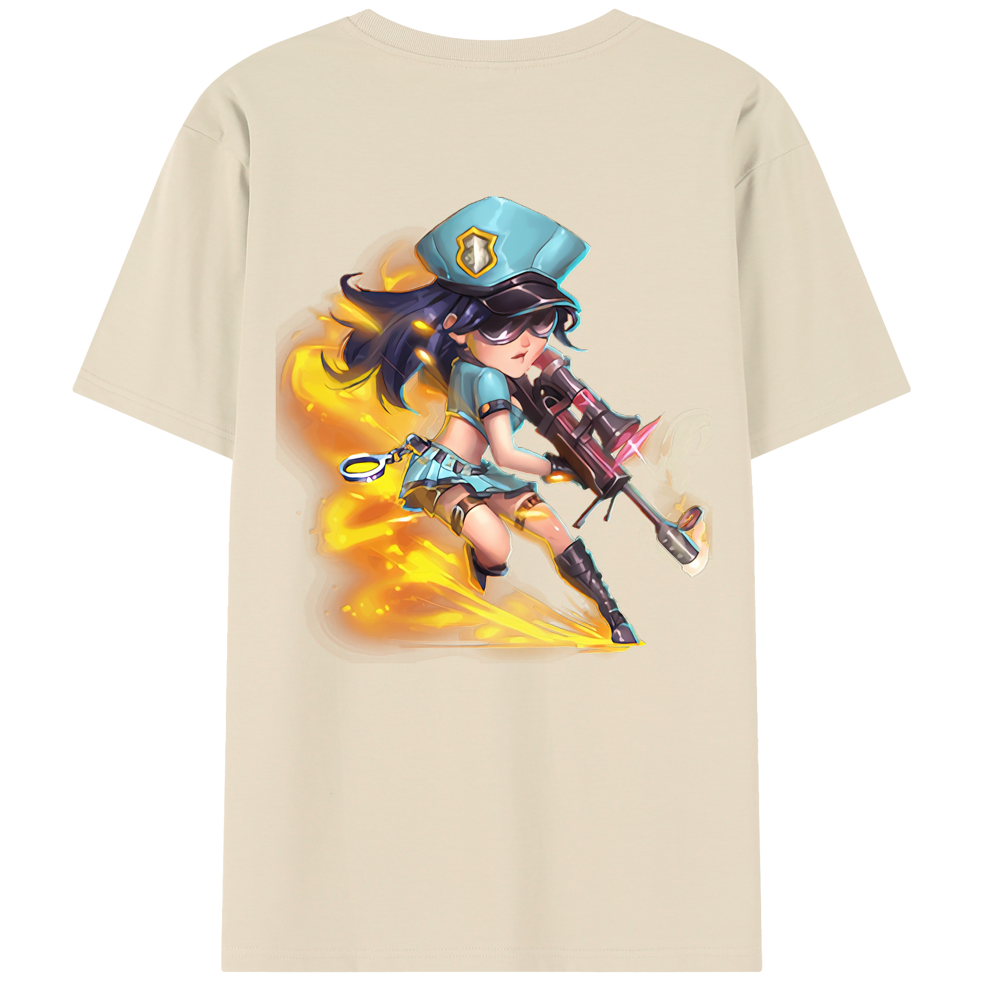 リーグ・オブ・レジェンド League of Legends LOL 綿100％半袖Tシャツ（背面プリント）