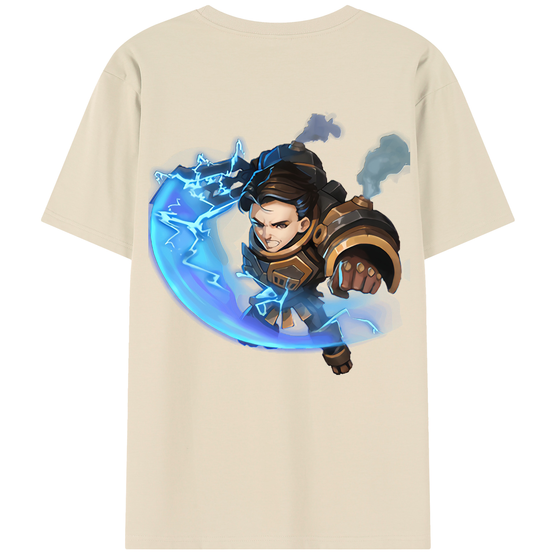 リーグ・オブ・レジェンド League of Legends LOL 綿100％半袖Tシャツ（背面プリント）