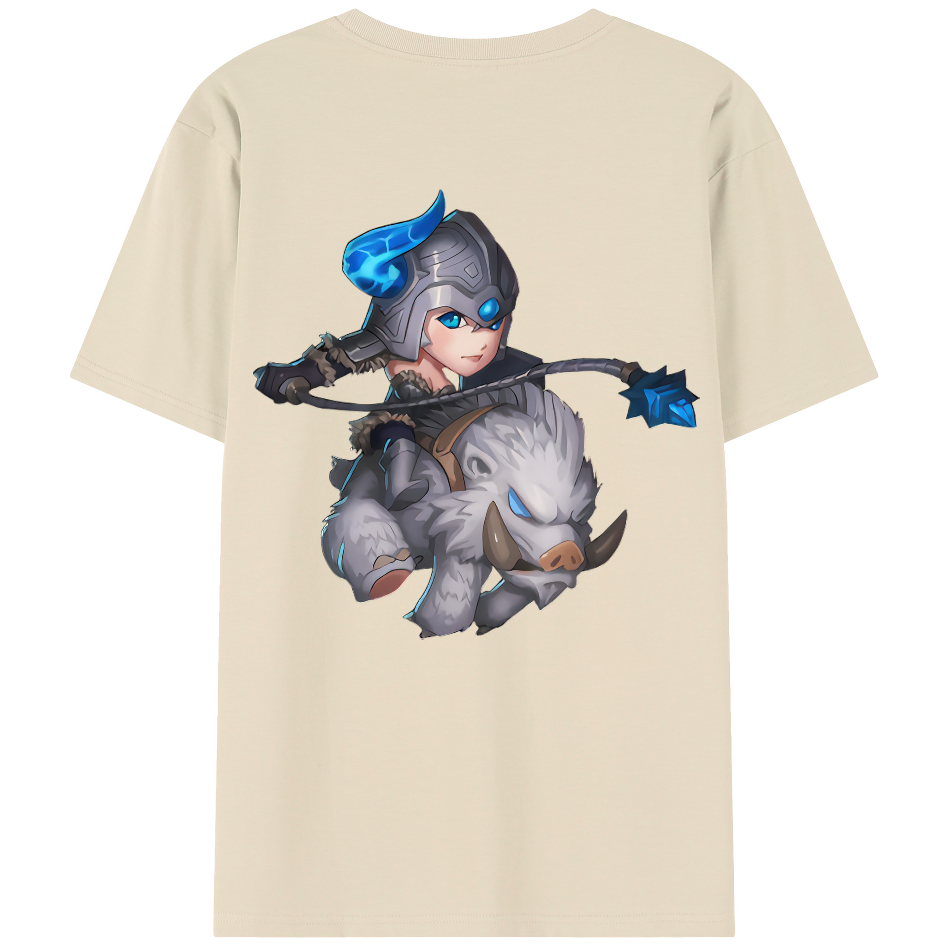 リーグ・オブ・レジェンド League of Legends LOL 綿100％半袖Tシャツ（背面プリント）