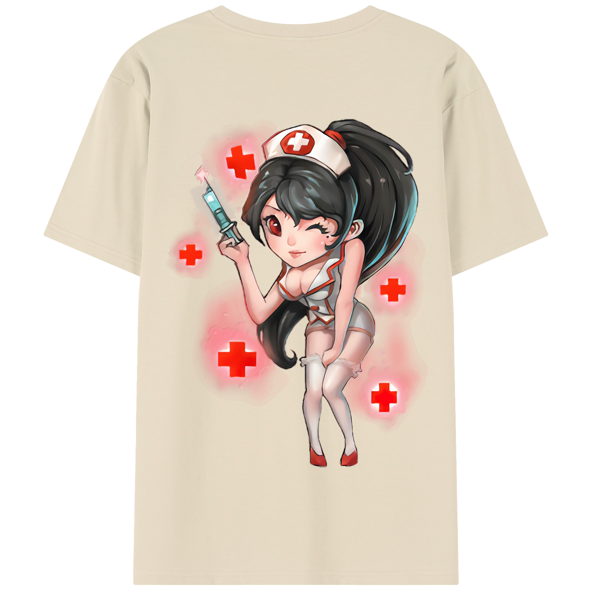 リーグ・オブ・レジェンド League of Legends LOL 綿100％半袖Tシャツ（背面プリント）