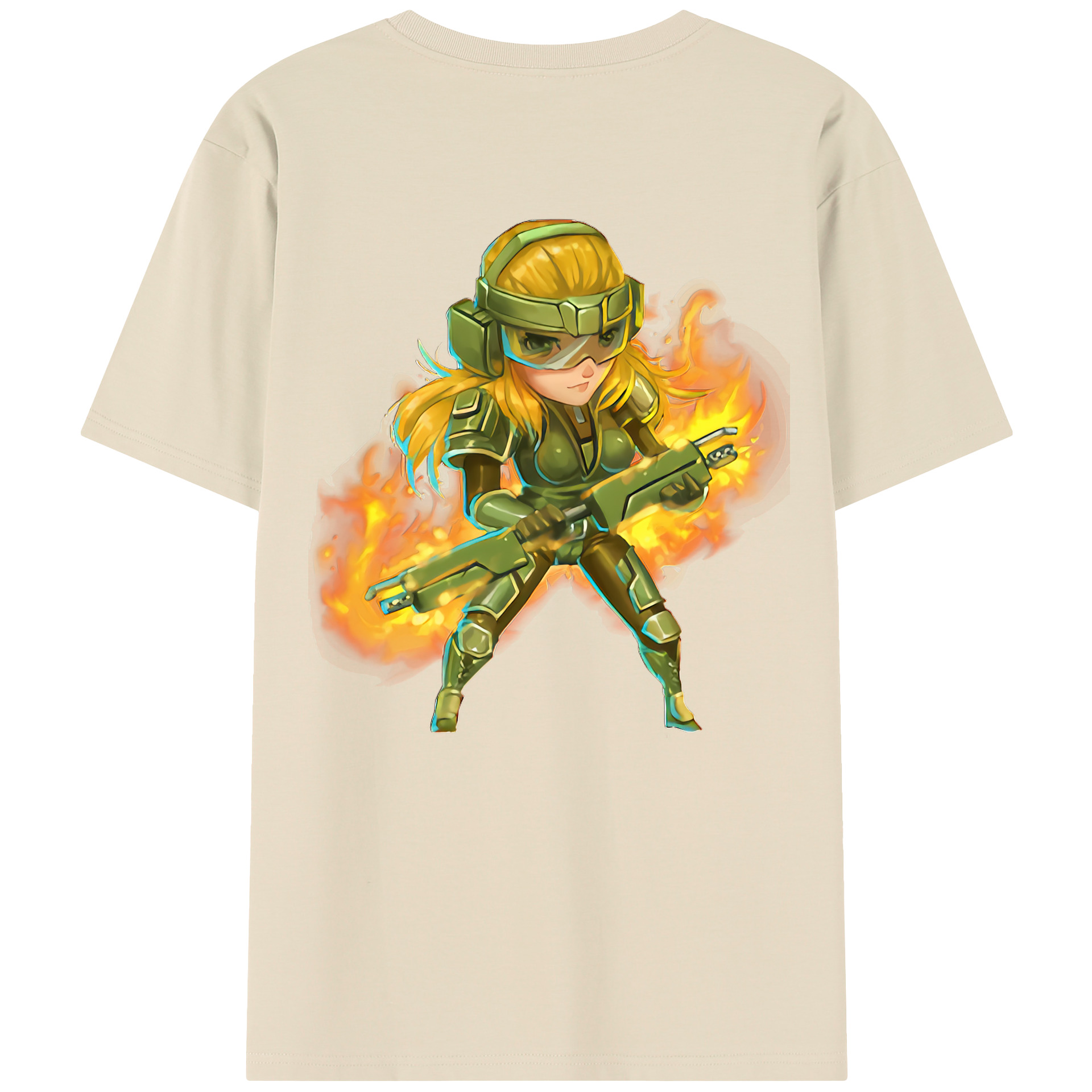 リーグ・オブ・レジェンド League of Legends LOL 綿100％半袖Tシャツ（背面プリント）