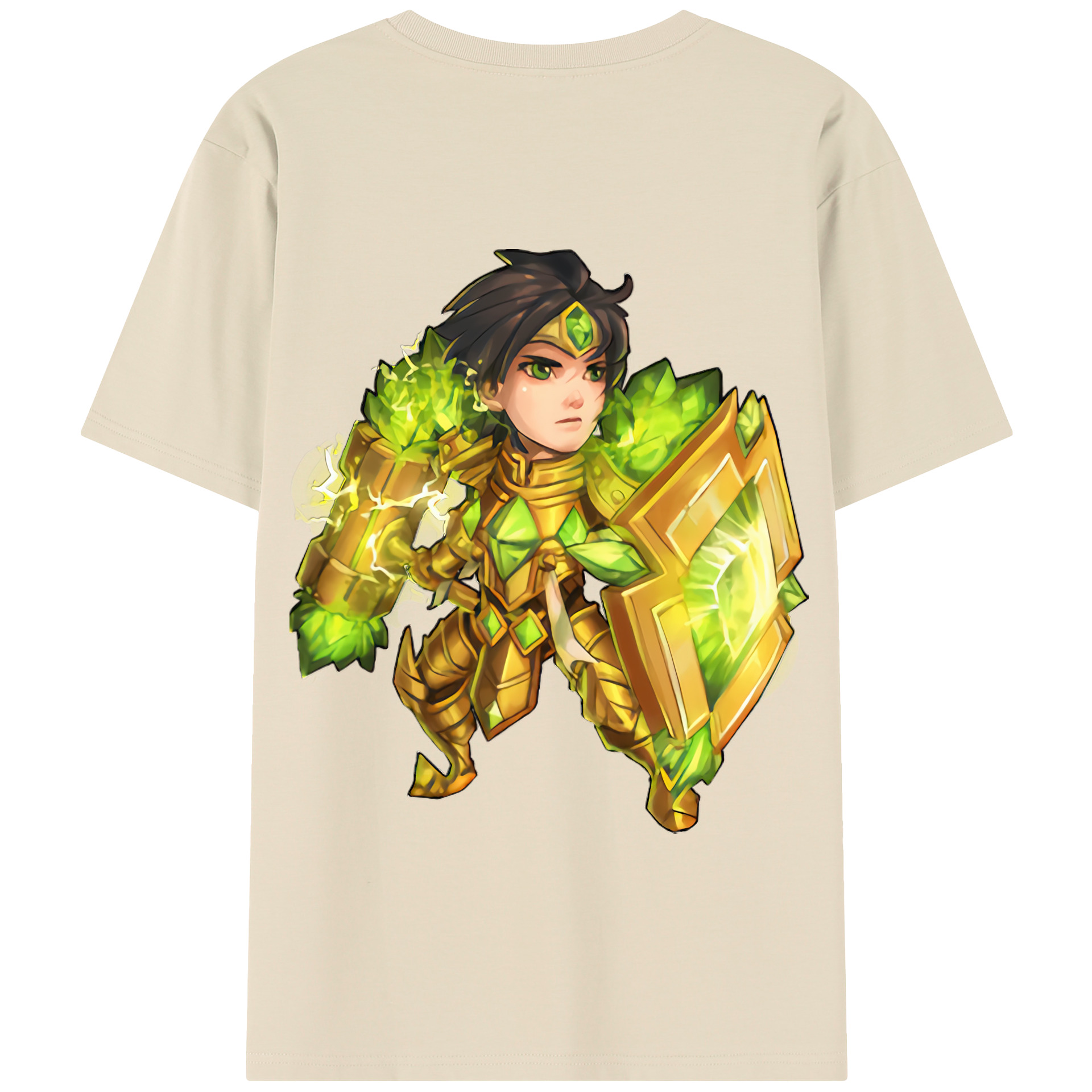 リーグ・オブ・レジェンド League of Legends LOL 綿100％半袖Tシャツ（背面プリント）