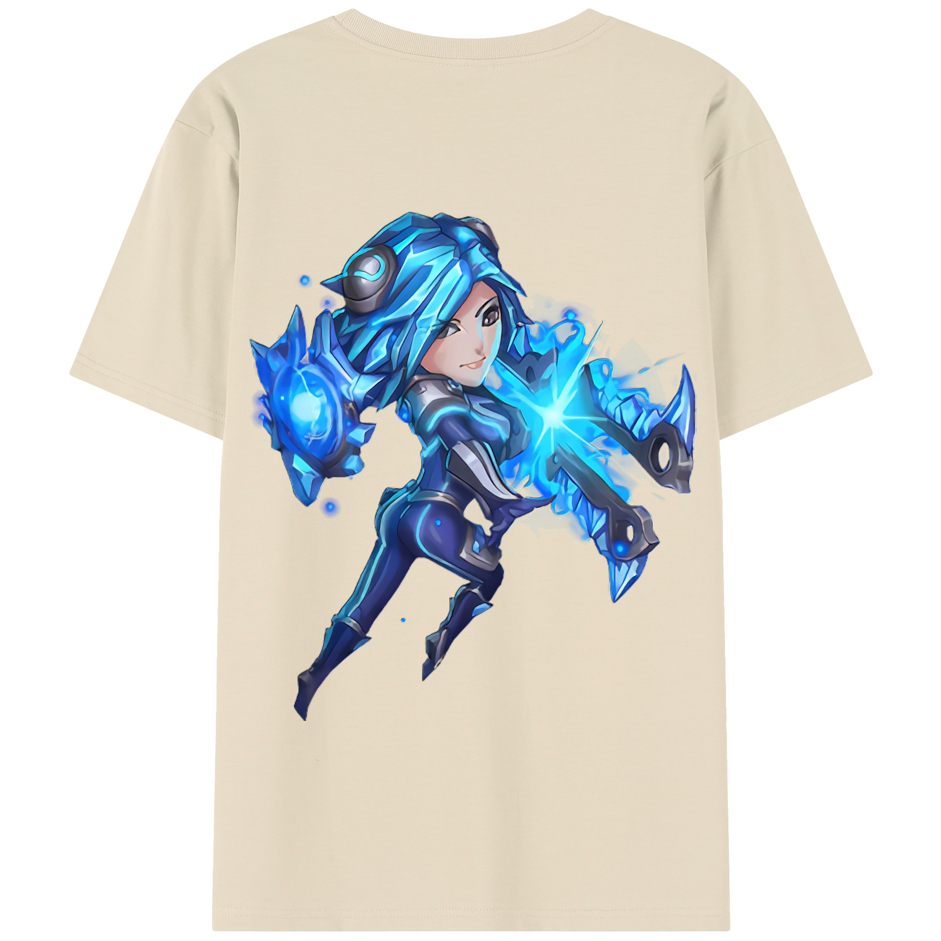 リーグ・オブ・レジェンド League of Legends LOL 綿100％半袖Tシャツ（背面プリント）