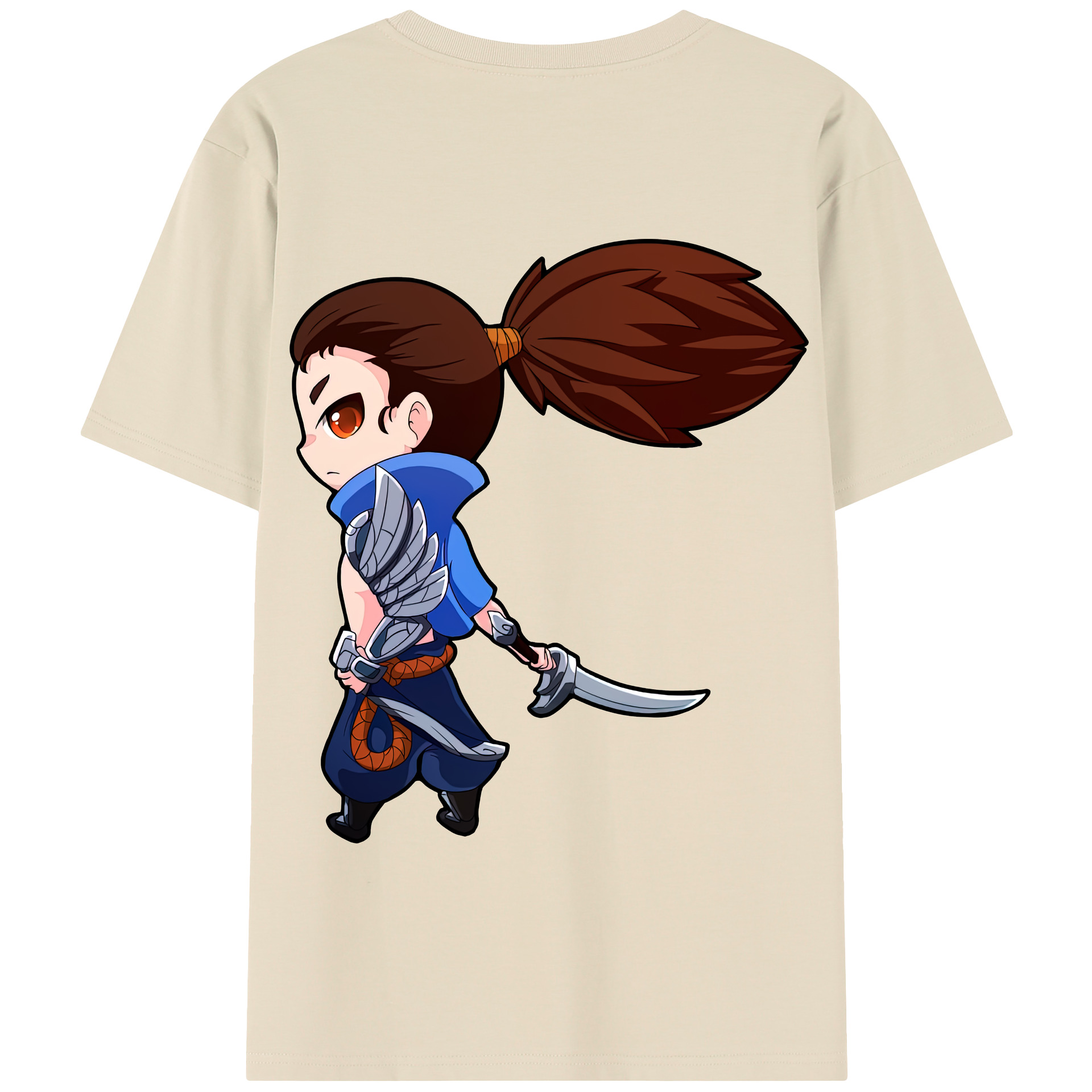 リーグ・オブ・レジェンド League of Legends LOL 綿100％半袖Tシャツ（背面プリント）