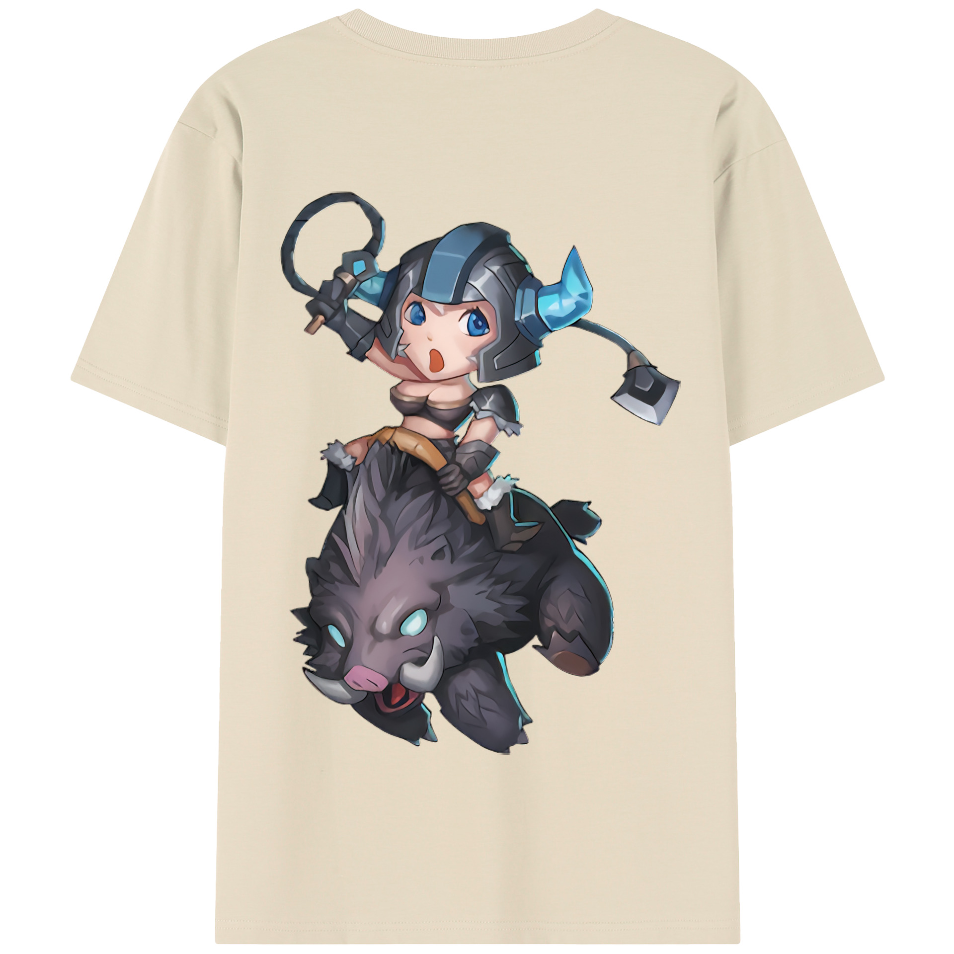 リーグ・オブ・レジェンド League of Legends LOL 綿100％半袖Tシャツ（背面プリント）
