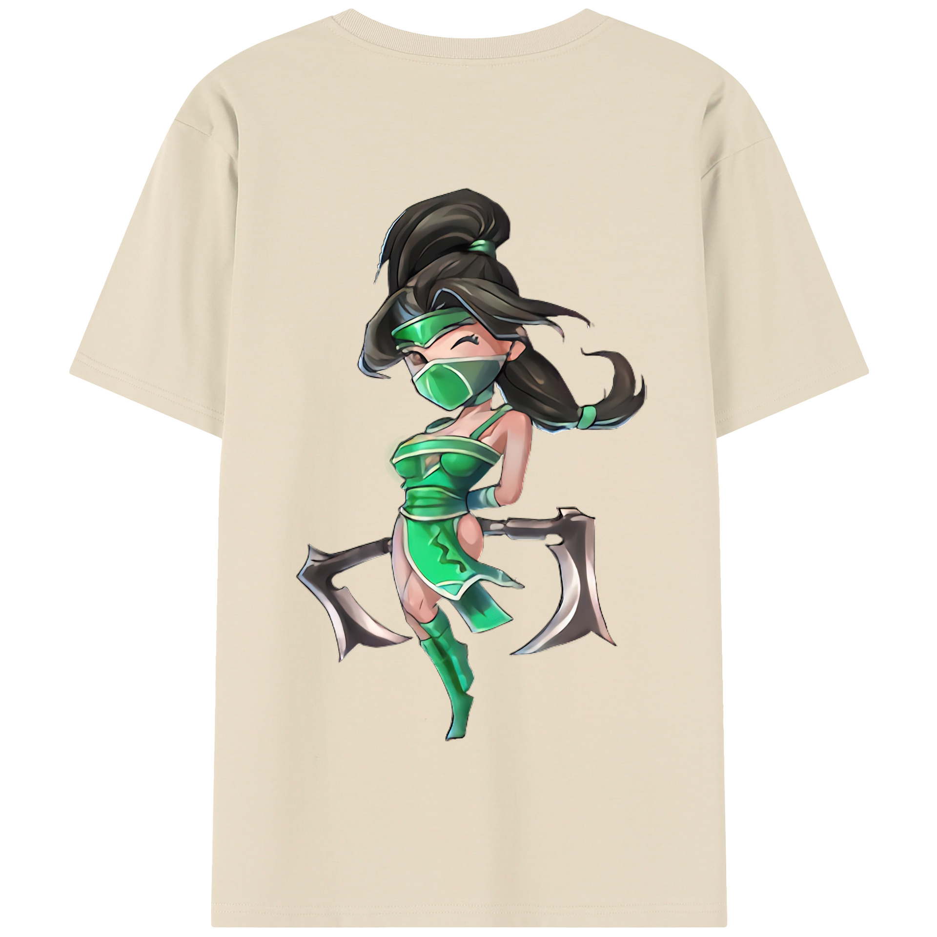 リーグ・オブ・レジェンド League of Legends LOL 綿100％半袖Tシャツ（背面プリント）