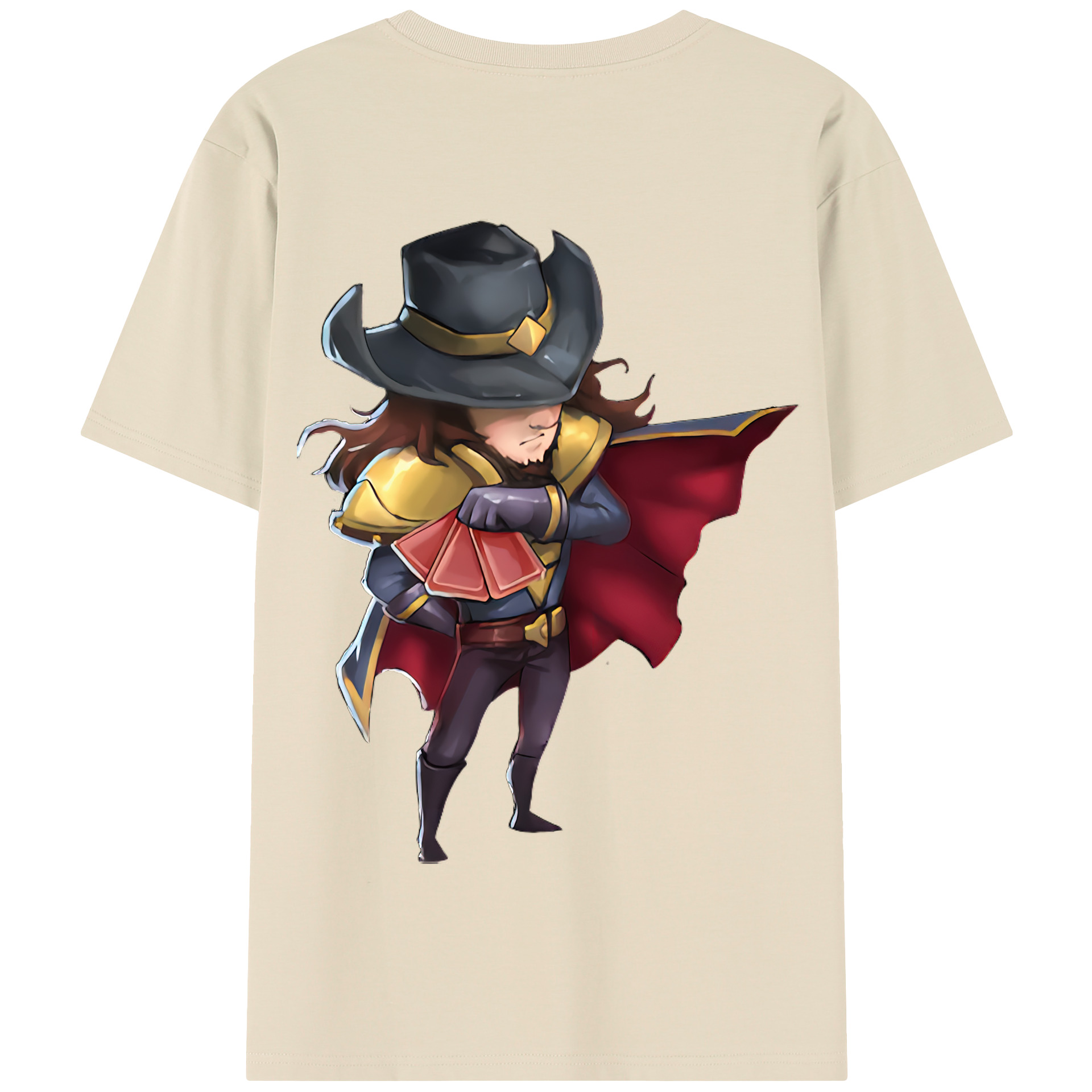 リーグ・オブ・レジェンド League of Legends LOL 綿100％半袖Tシャツ（背面プリント）