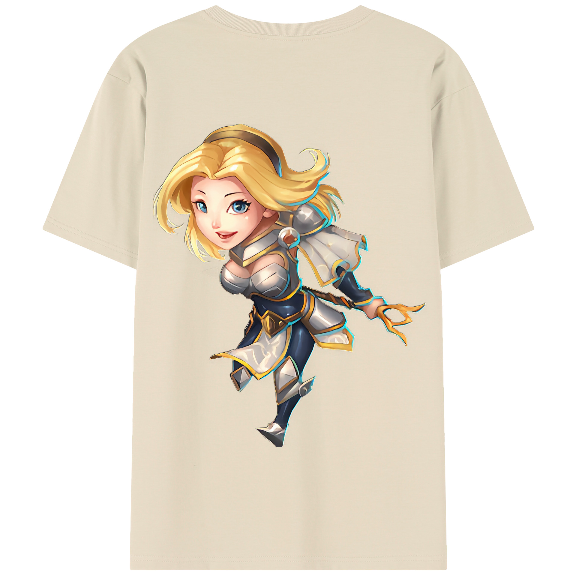 リーグ・オブ・レジェンド League of Legends LOL 綿100％半袖Tシャツ（背面プリント）