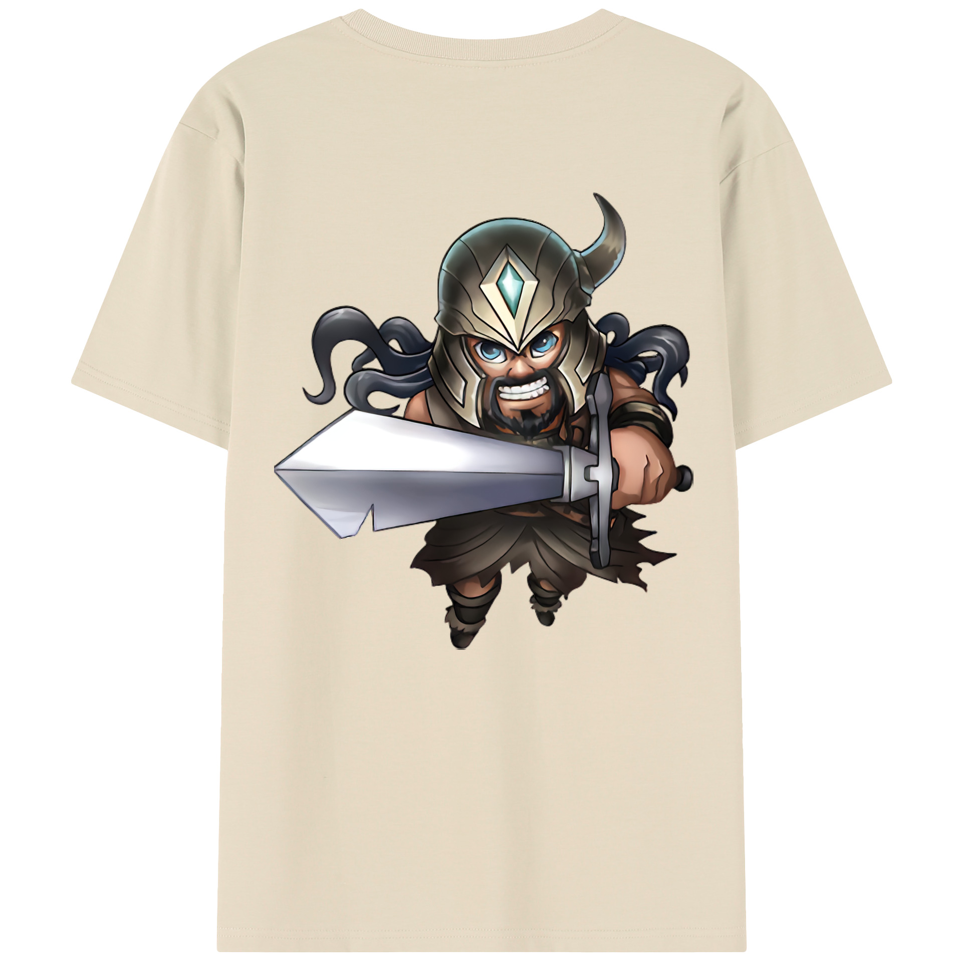 リーグ・オブ・レジェンド League of Legends LOL 綿100％半袖Tシャツ（背面プリント）