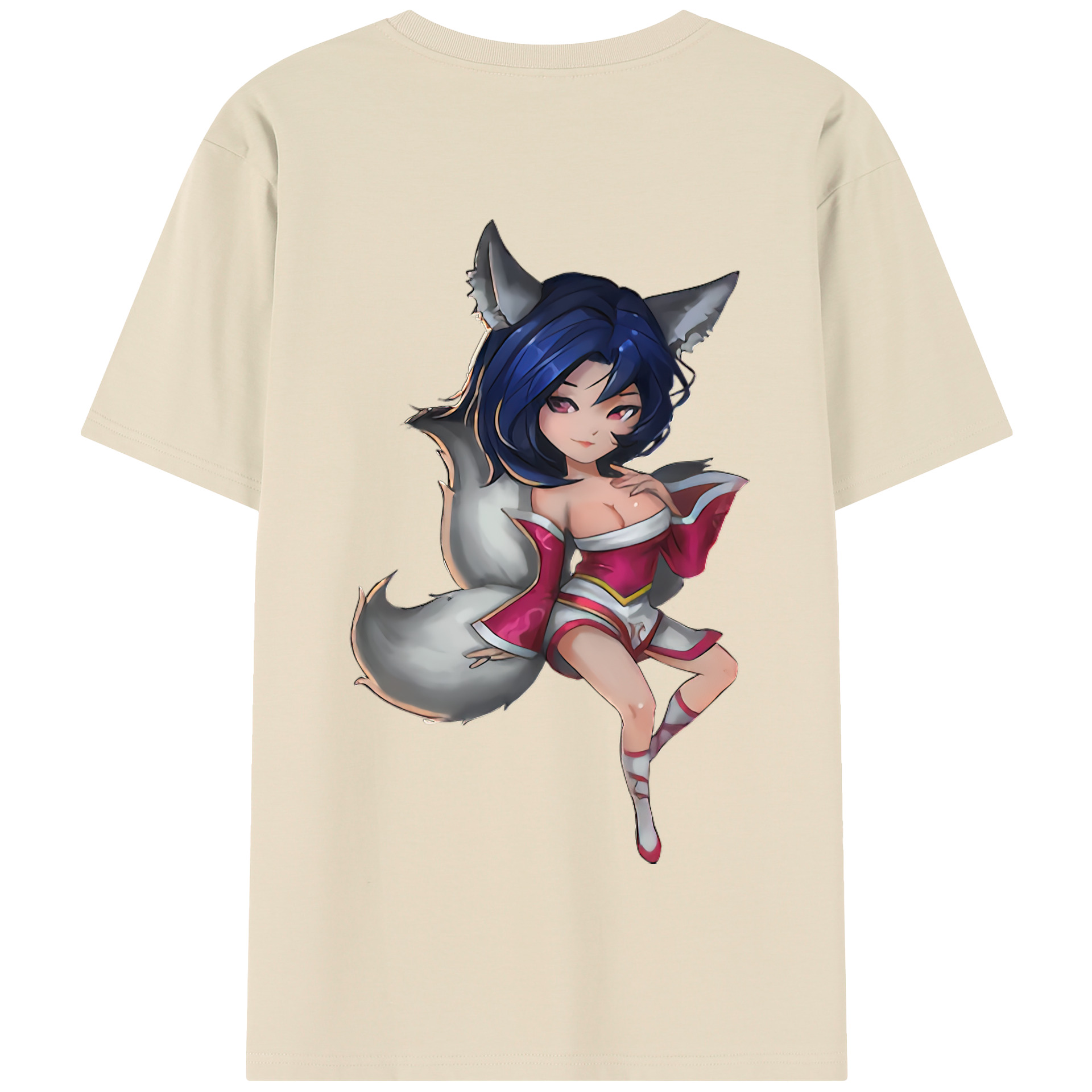 リーグ・オブ・レジェンド League of Legends LOL 綿100％半袖Tシャツ（背面プリント）