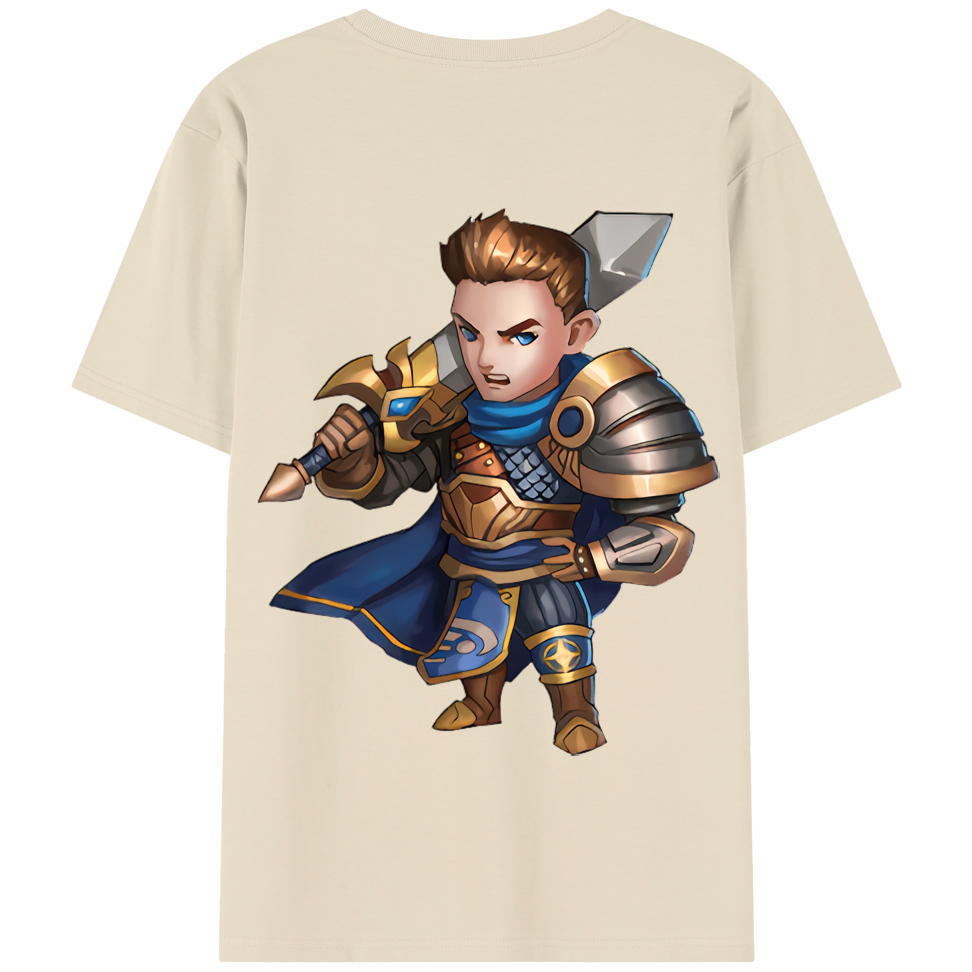 リーグ・オブ・レジェンド League of Legends LOL 綿100％半袖Tシャツ（背面プリント）