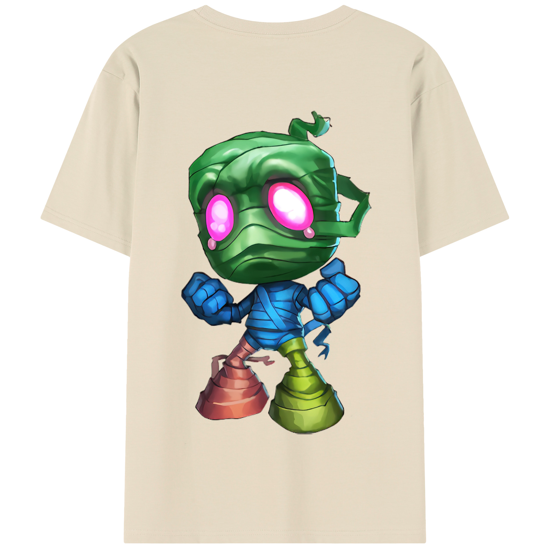 リーグ・オブ・レジェンド League of Legends LOL 綿100％半袖Tシャツ（背面プリント）
