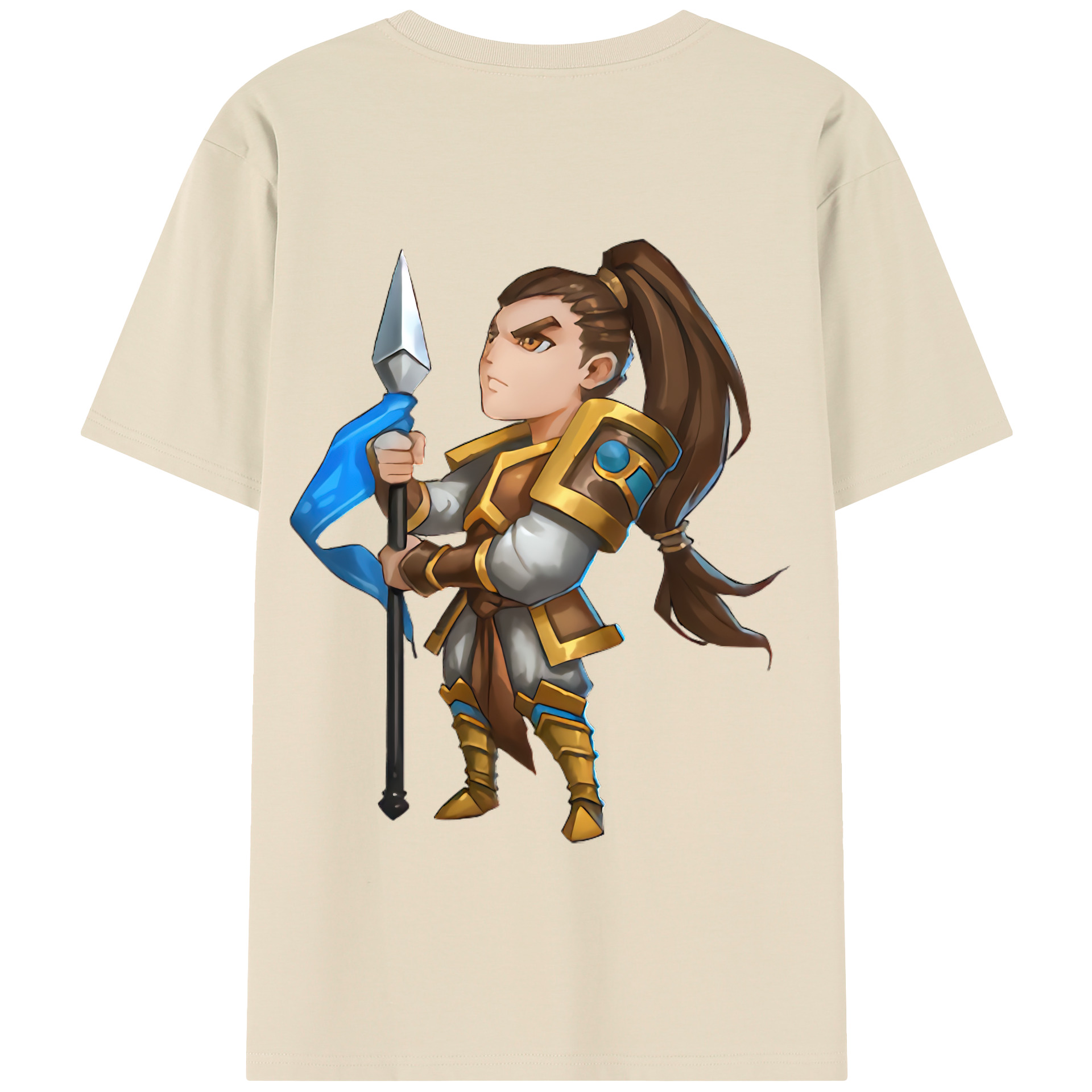 リーグ・オブ・レジェンド League of Legends LOL 綿100％半袖Tシャツ（背面プリント）