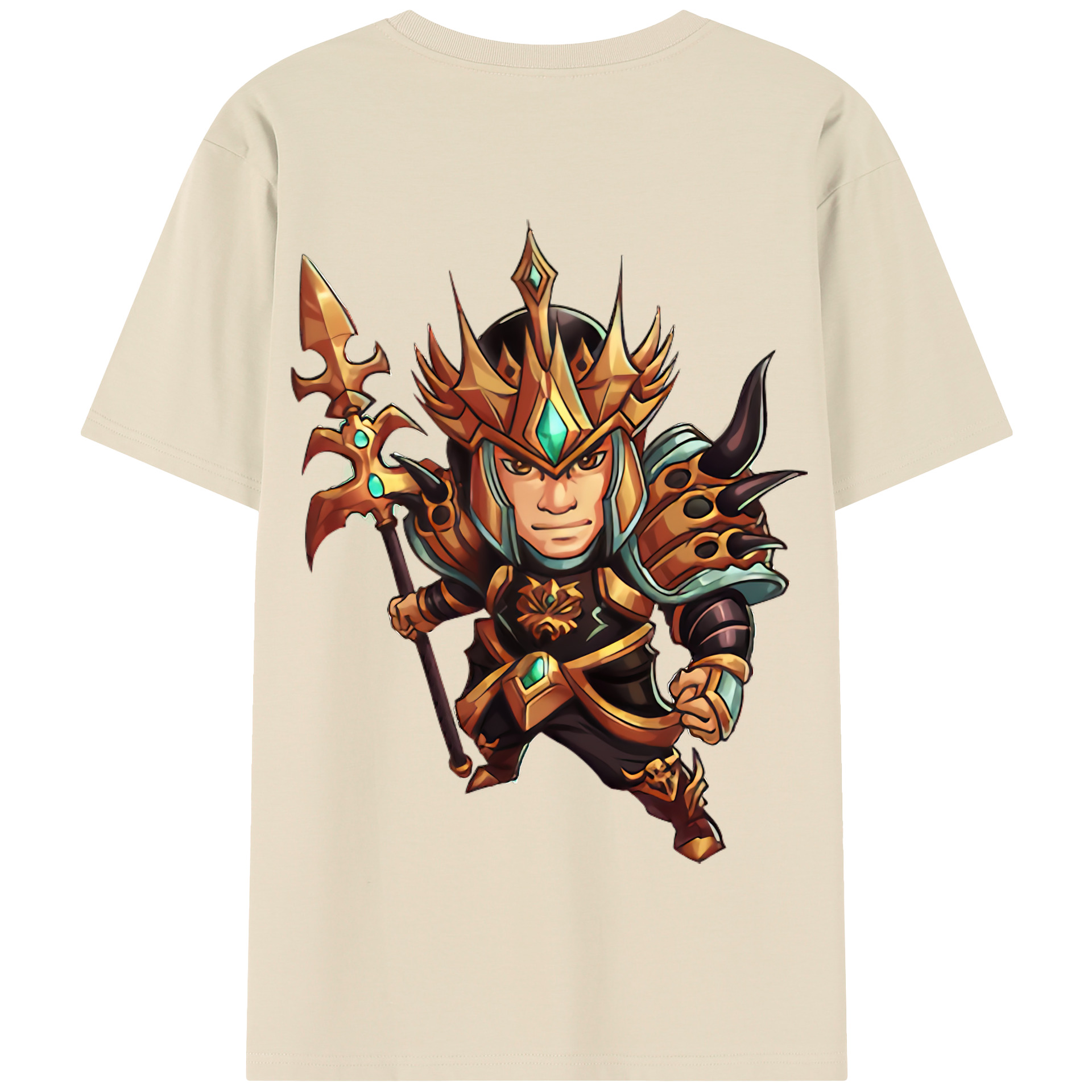 リーグ・オブ・レジェンド League of Legends LOL 綿100％半袖Tシャツ（背面プリント）