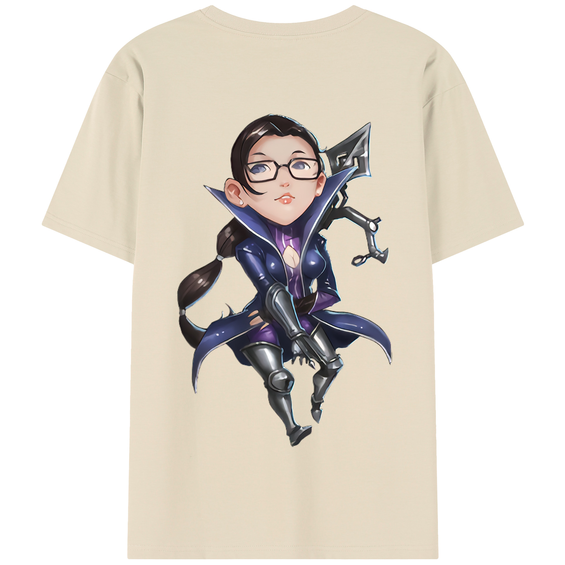 リーグ・オブ・レジェンド League of Legends LOL 綿100％半袖Tシャツ（背面プリント）