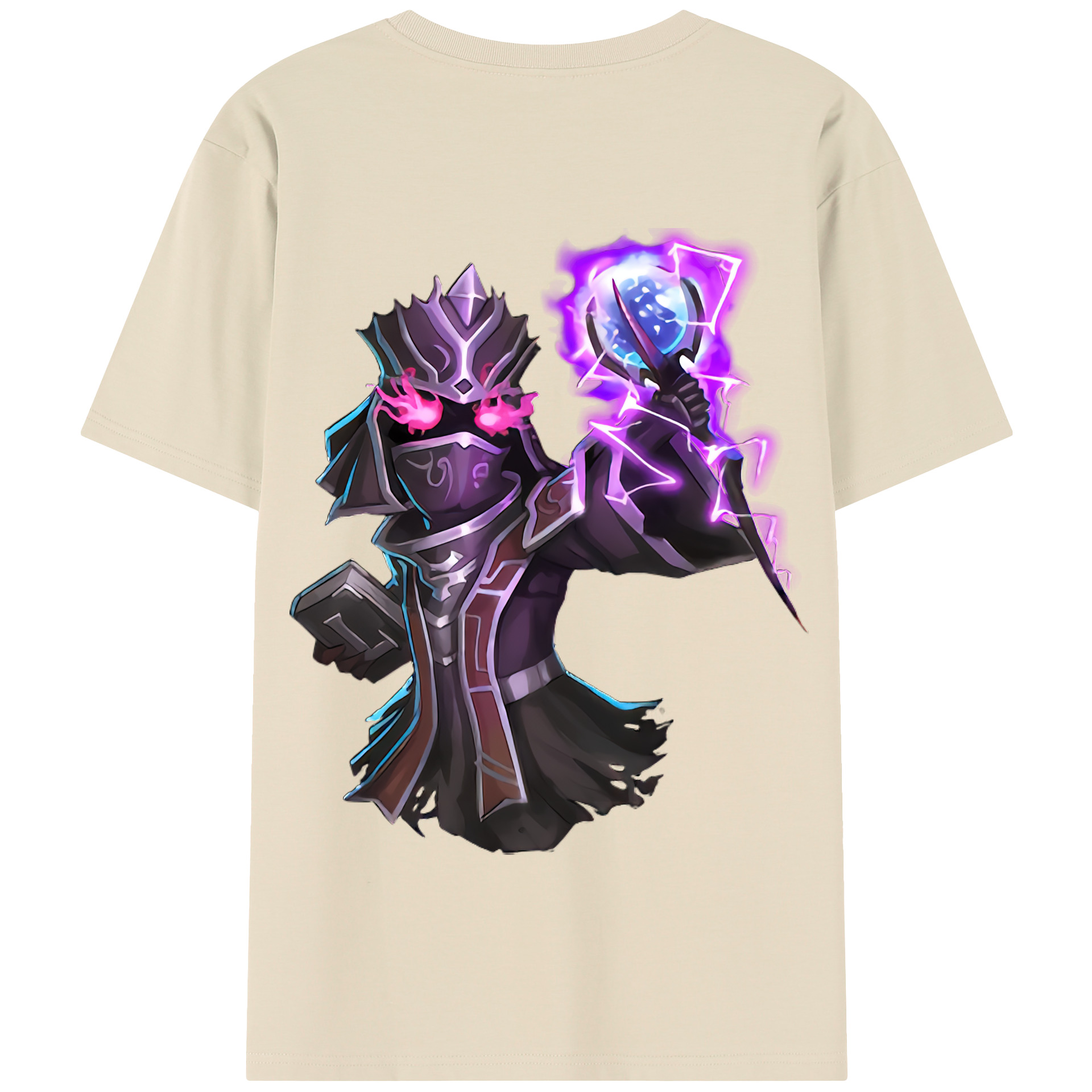 （画像用） リーグ・オブ・レジェンド League of Legends LOL 綿100％半袖Tシャツ（背面プリント）