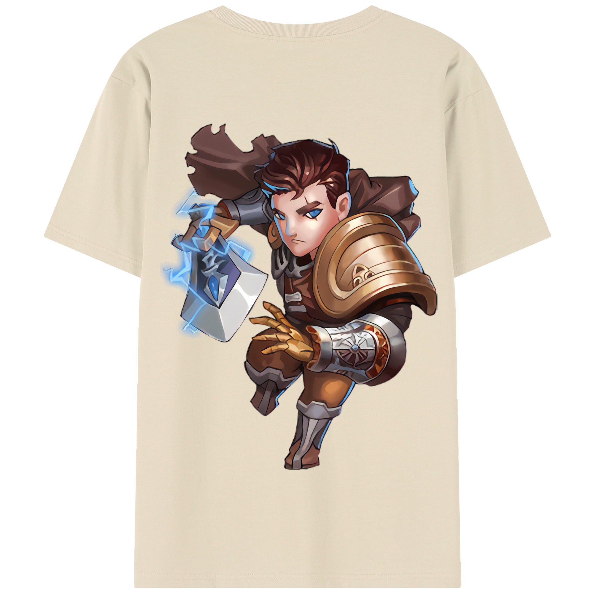 リーグ・オブ・レジェンド League of Legends LOL 綿100％半袖Tシャツ（背面プリント）
