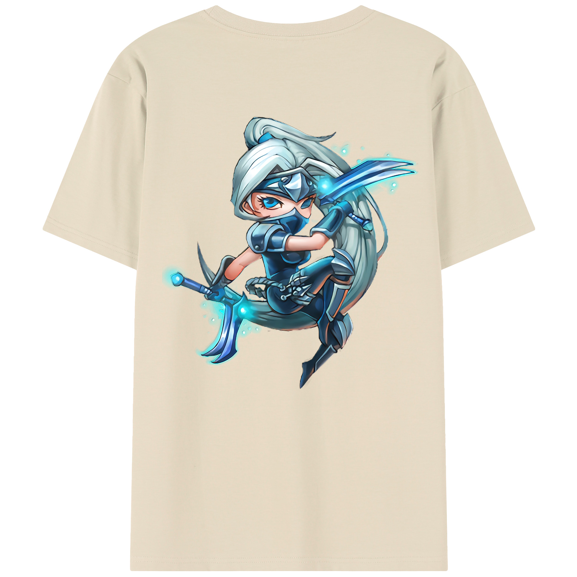 リーグ・オブ・レジェンド League of Legends LOL 綿100％半袖Tシャツ（背面プリント）