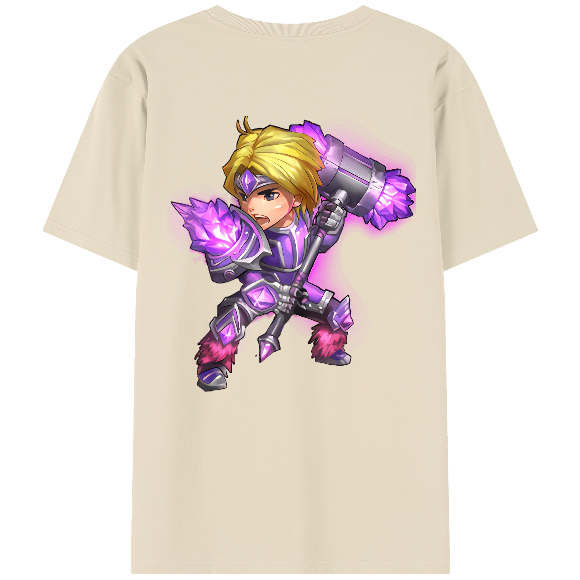 リーグ・オブ・レジェンド League of Legends LOL 綿100％半袖Tシャツ（背面プリント）