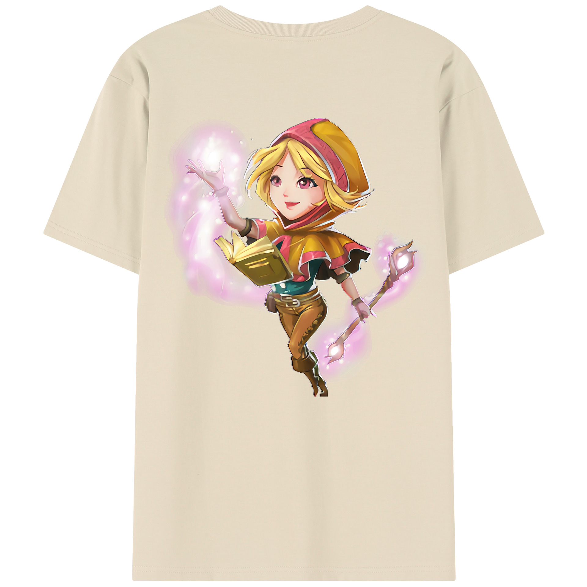 リーグ・オブ・レジェンド League of Legends LOL 綿100％半袖Tシャツ（背面プリント）
