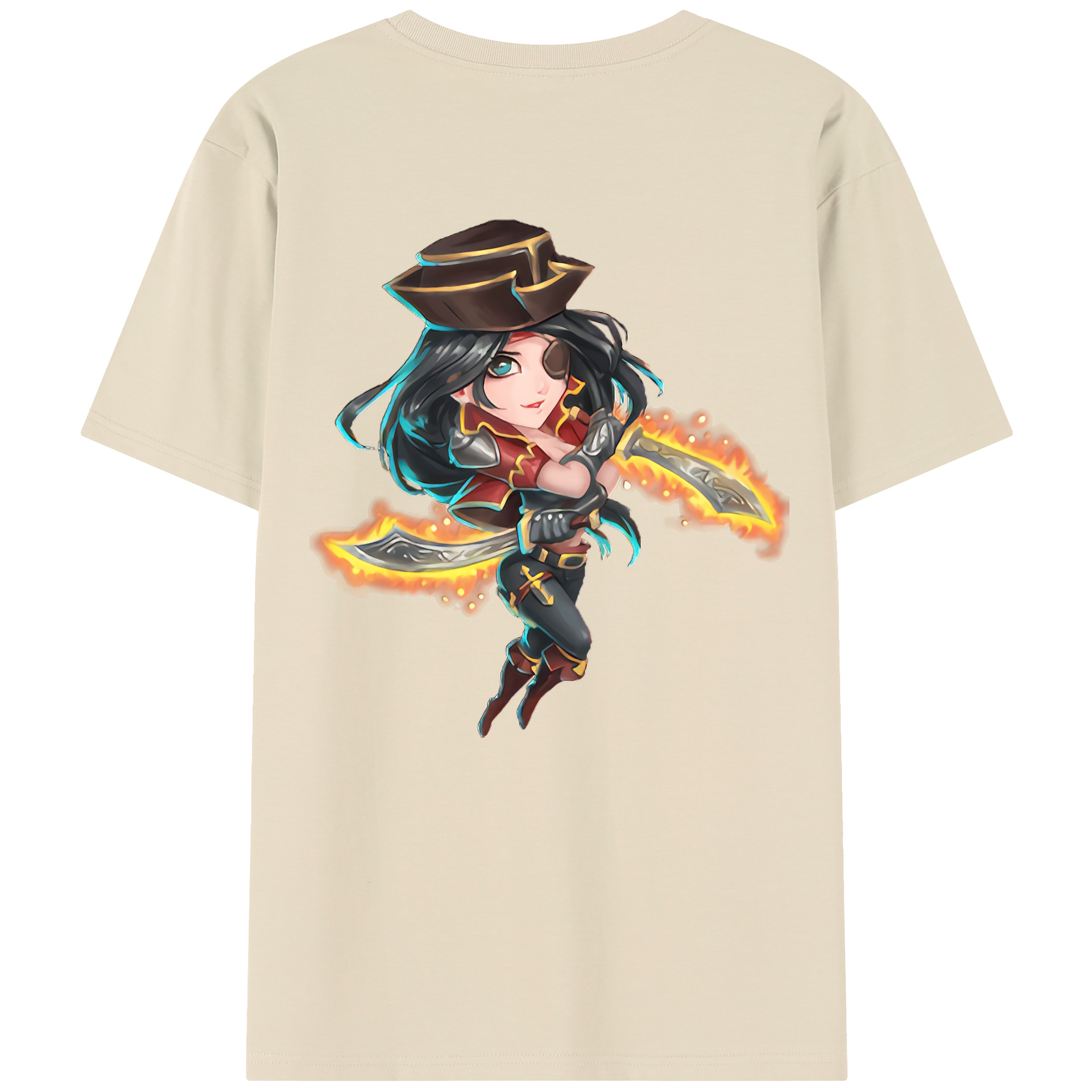 リーグ・オブ・レジェンド League of Legends LOL 綿100％半袖Tシャツ（背面プリント）