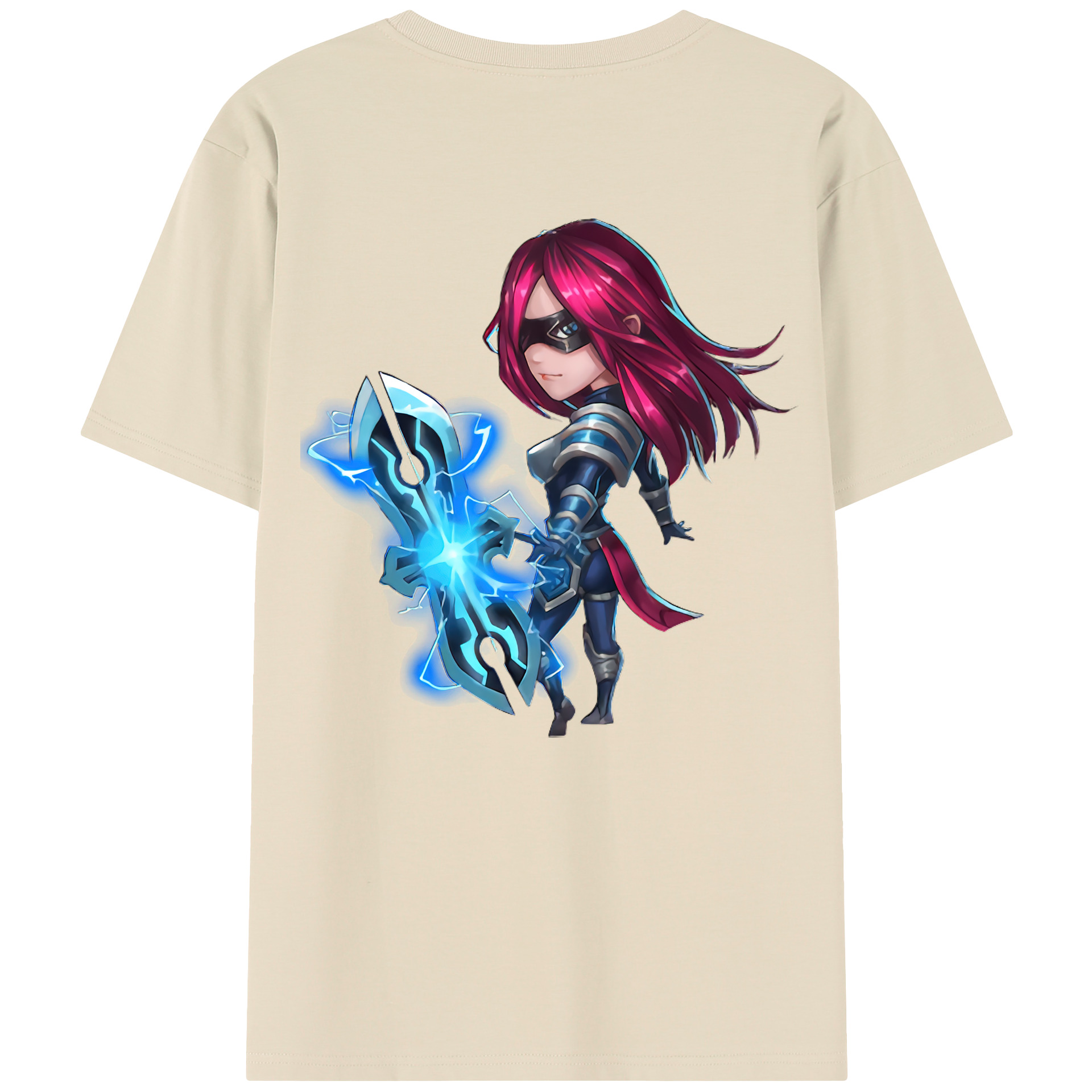 リーグ・オブ・レジェンド League of Legends LOL 綿100％半袖Tシャツ（背面プリント）