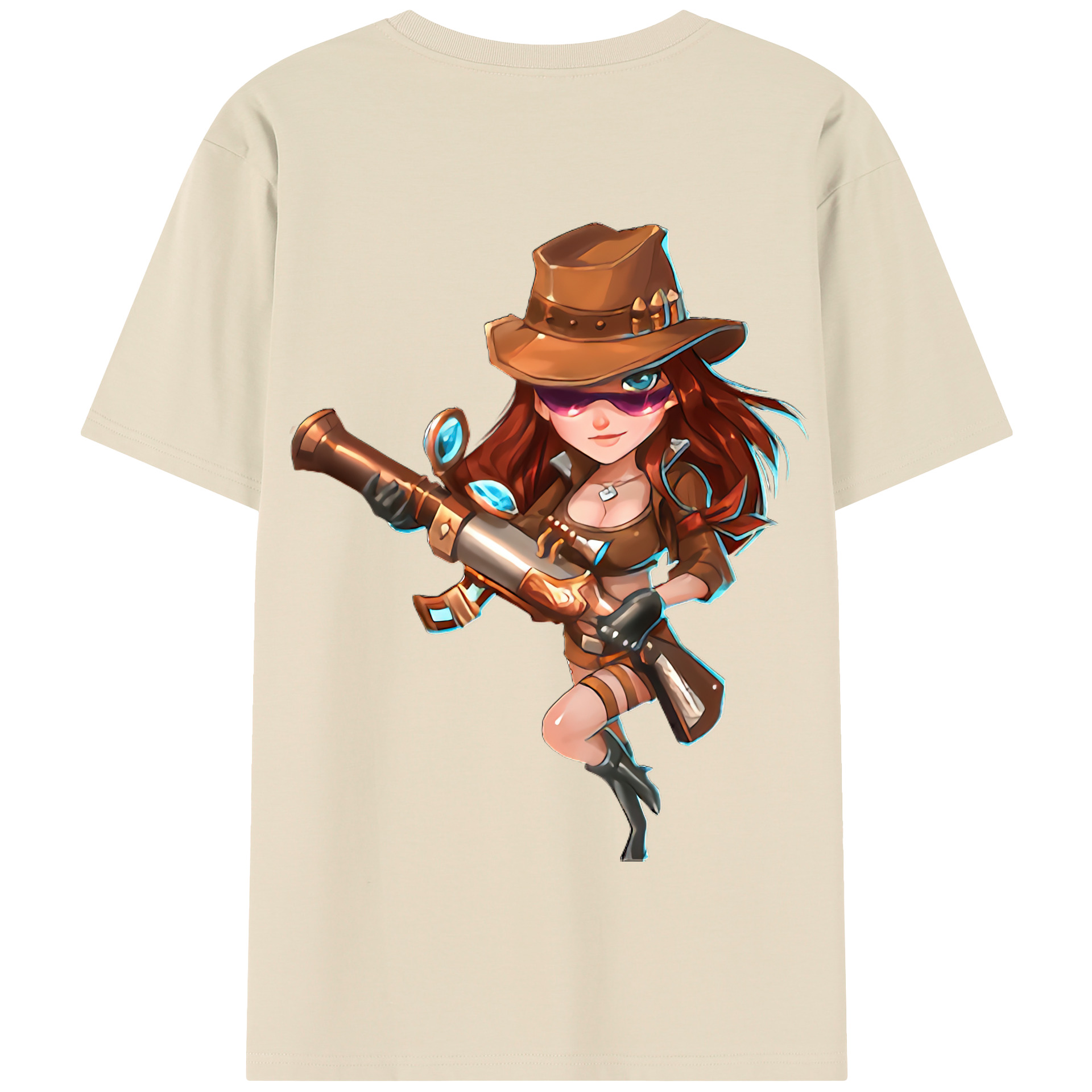 リーグ・オブ・レジェンド League of Legends LOL 綿100％半袖Tシャツ（背面プリント）
