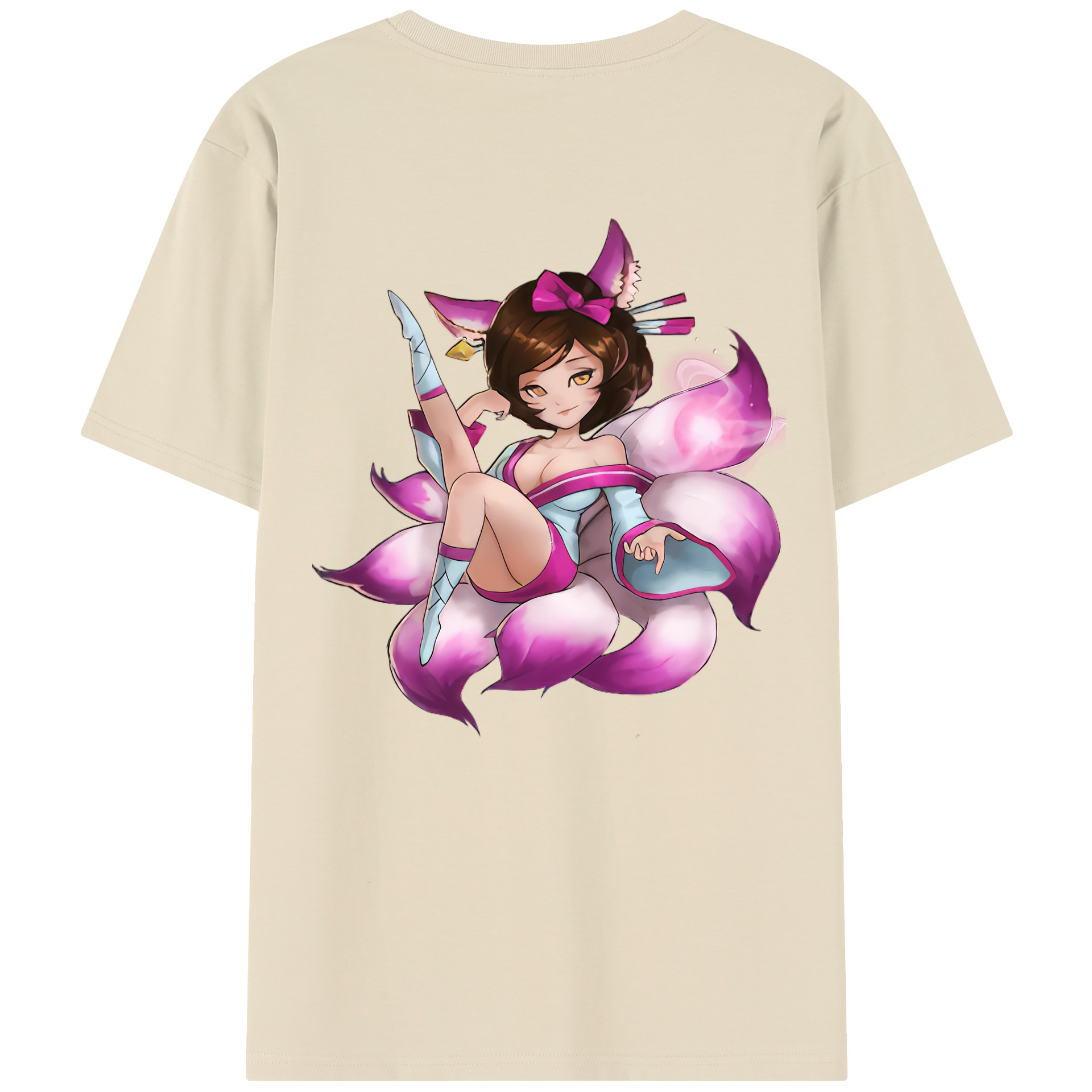 リーグ・オブ・レジェンド League of Legends LOL 綿100％半袖Tシャツ（背面プリント）
