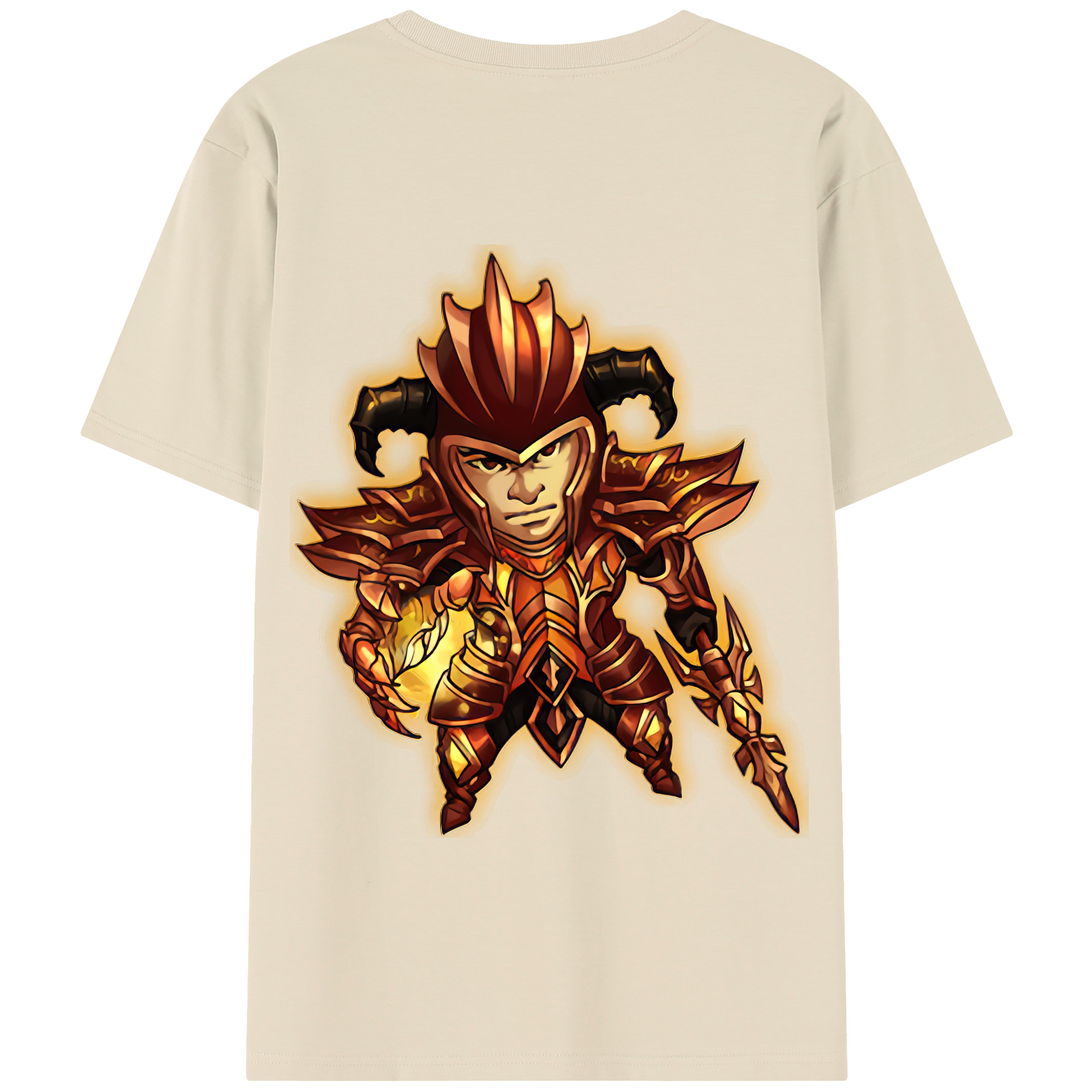 リーグ・オブ・レジェンド League of Legends LOL 綿100％半袖Tシャツ（背面プリント）