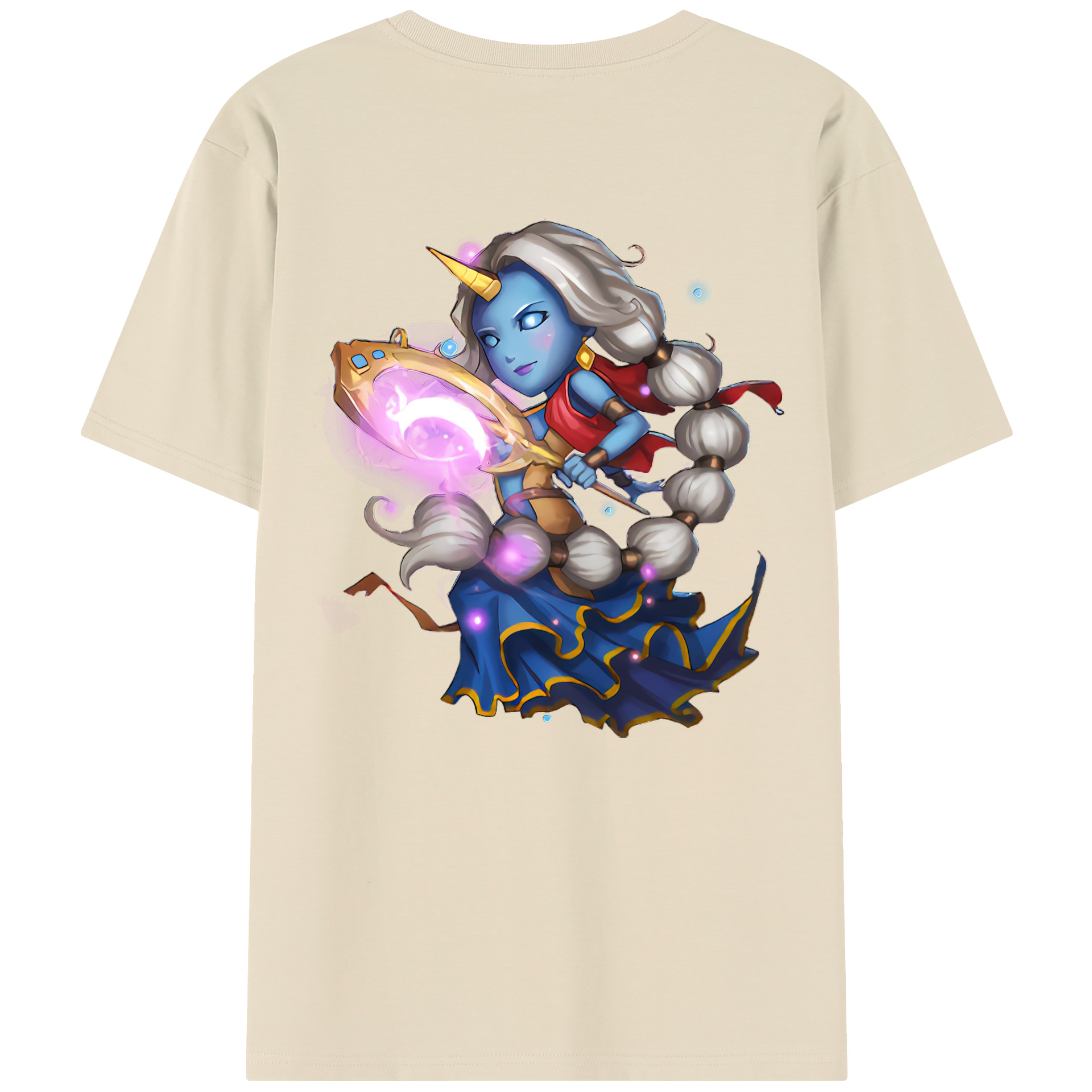 リーグ・オブ・レジェンド League of Legends LOL 綿100％半袖Tシャツ（背面プリント）
