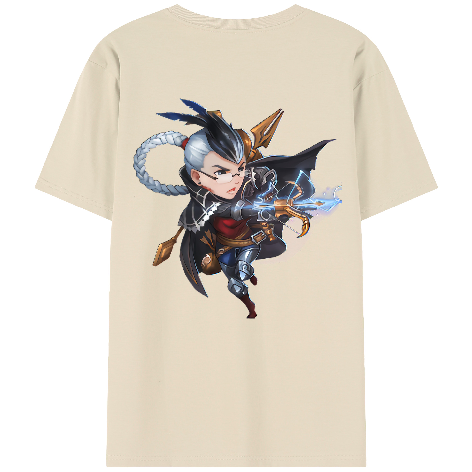 リーグ・オブ・レジェンド League of Legends LOL 綿100％半袖Tシャツ（背面プリント）