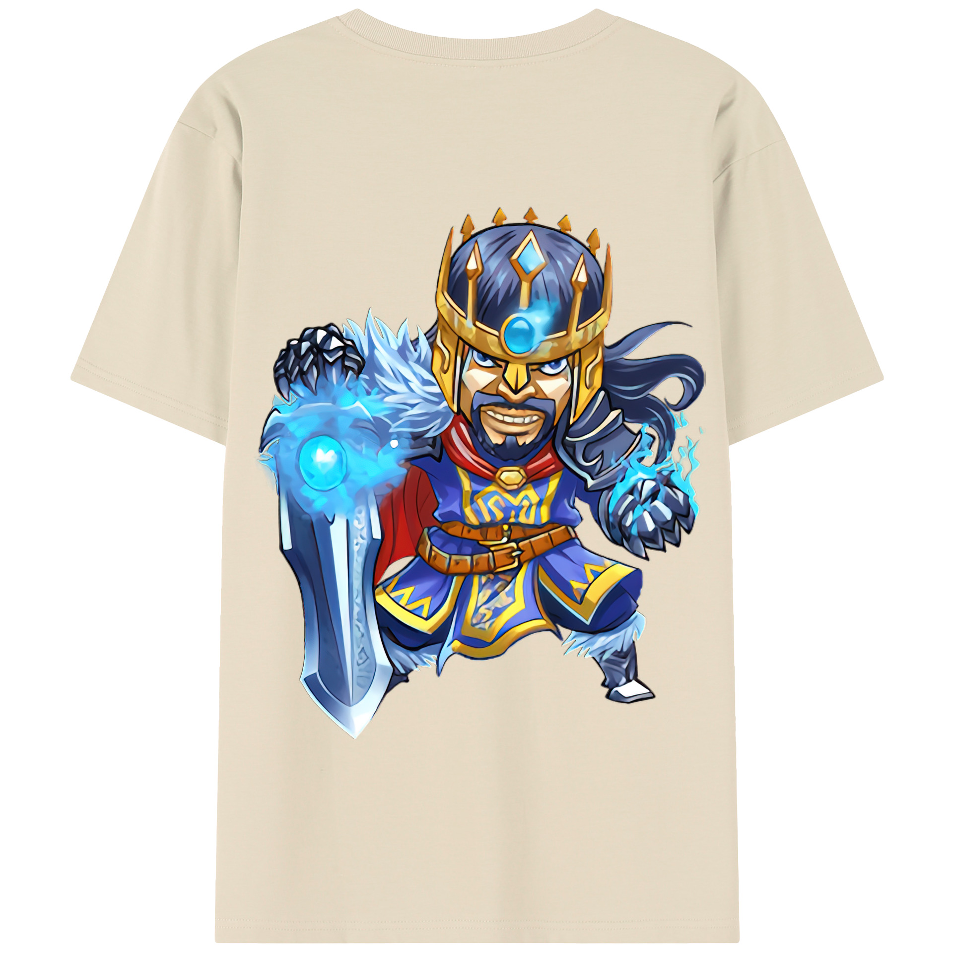 リーグ・オブ・レジェンド League of Legends LOL 綿100％半袖Tシャツ（背面プリント）
