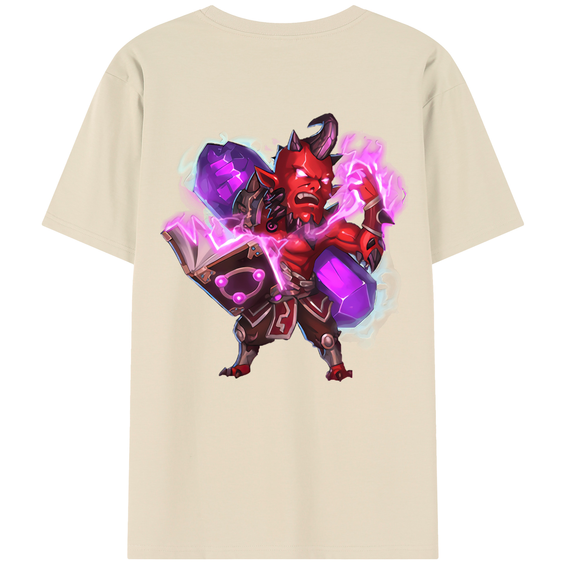 リーグ・オブ・レジェンド League of Legends LOL 綿100％半袖Tシャツ（背面プリント）
