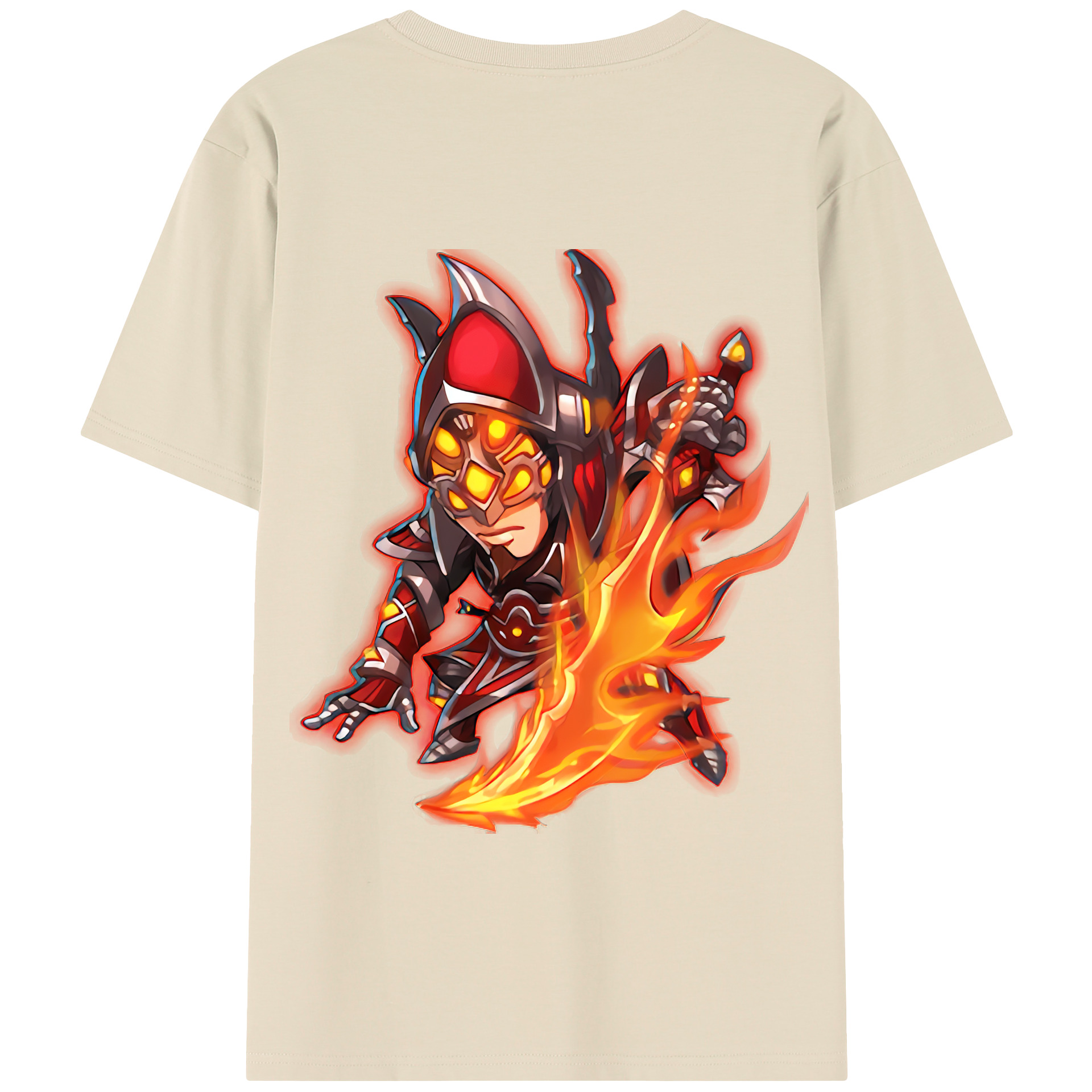 リーグ・オブ・レジェンド League of Legends LOL 綿100％半袖Tシャツ（背面プリント）