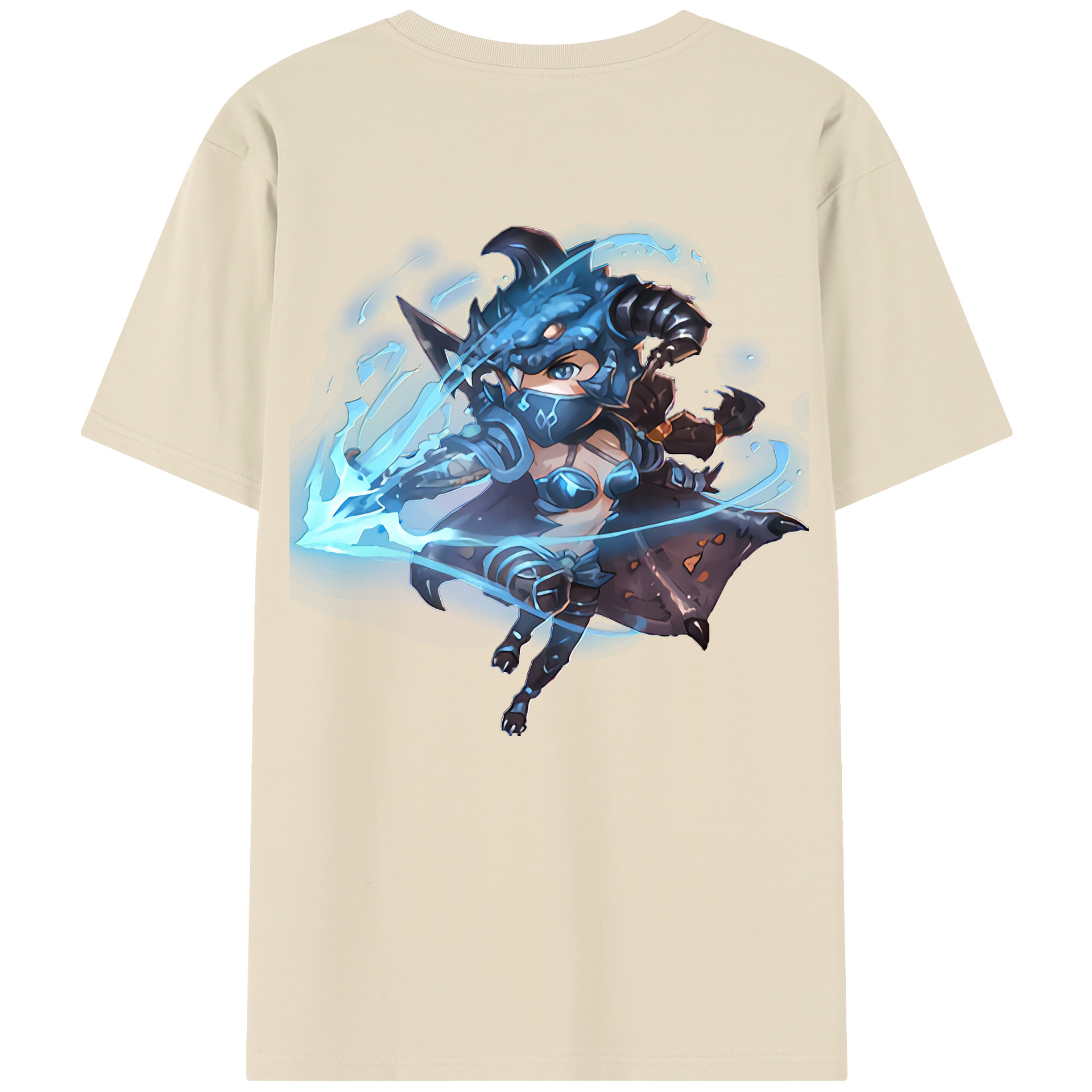リーグ・オブ・レジェンド League of Legends LOL 綿100％半袖Tシャツ（背面プリント）