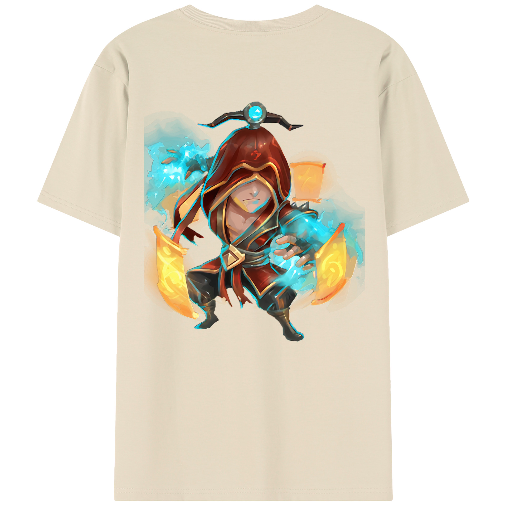 リーグ・オブ・レジェンド League of Legends LOL 綿100％半袖Tシャツ（背面プリント）