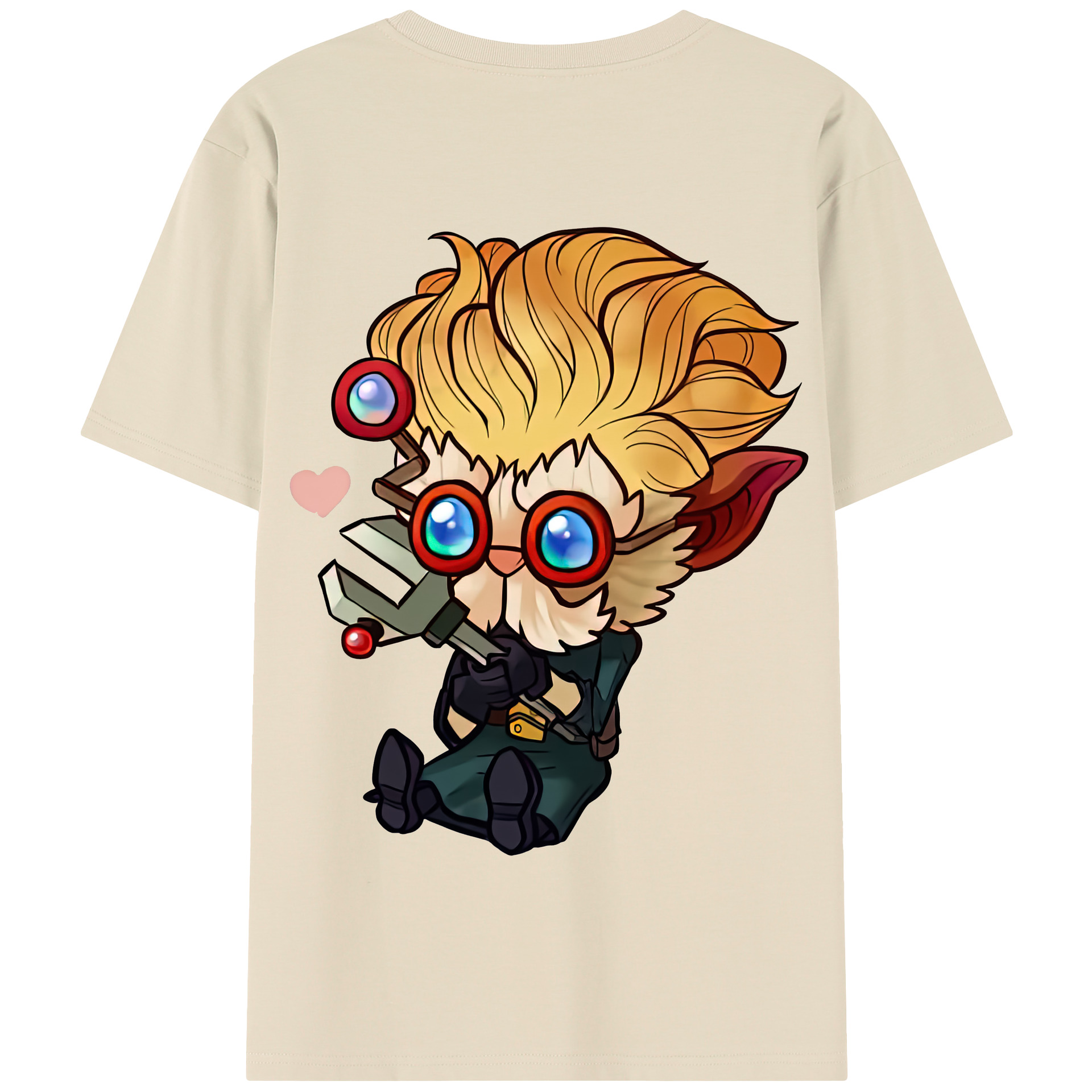 リーグ・オブ・レジェンド League of Legends LOL 綿100％半袖Tシャツ（背面プリント）