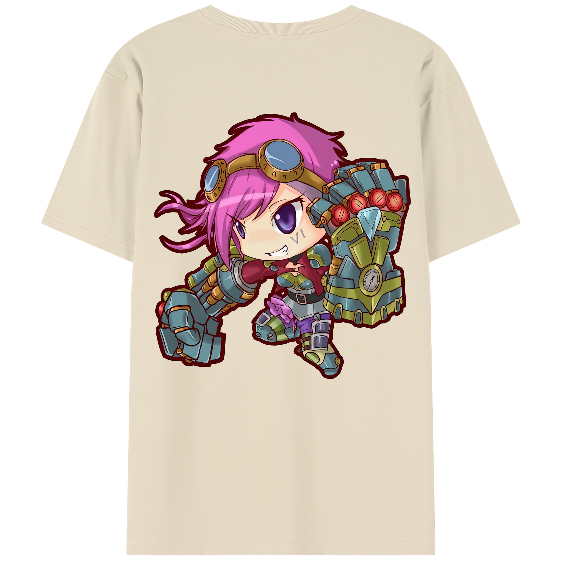 リーグ・オブ・レジェンド League of Legends LOL 綿100％半袖Tシャツ（背面プリント）