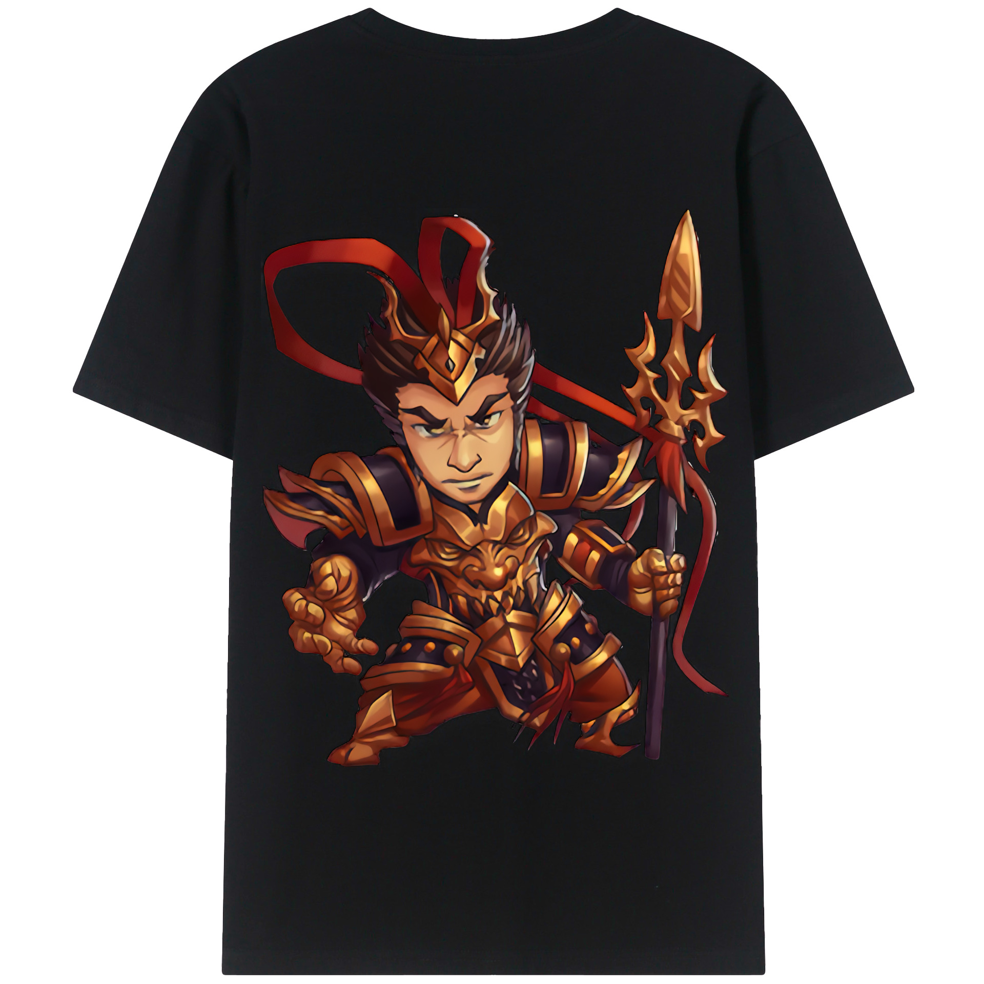 リーグ・オブ・レジェンド League of Legends LOL 綿100％半袖Tシャツ（背面プリント）