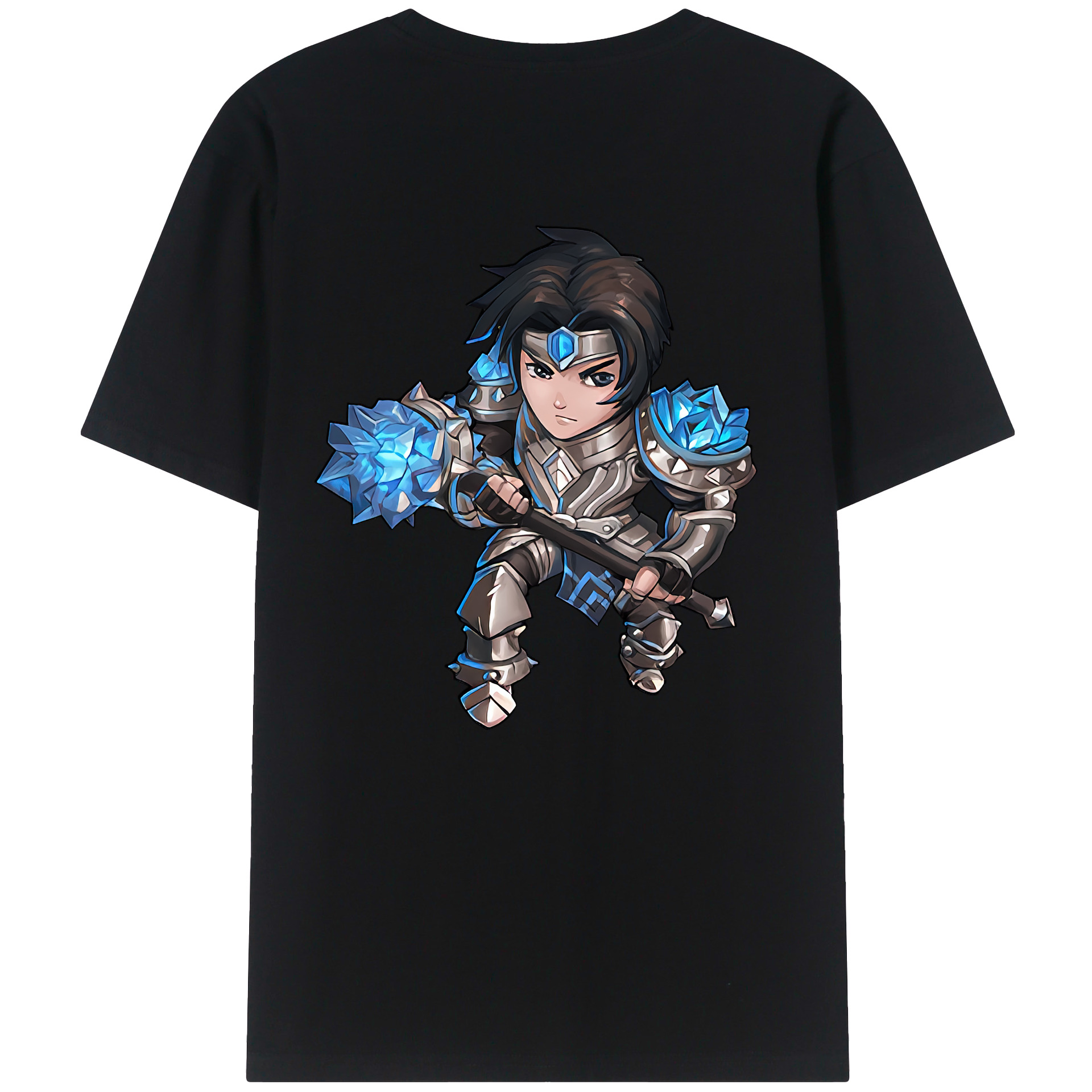 リーグ・オブ・レジェンド League of Legends LOL 綿100％半袖Tシャツ（背面プリント）