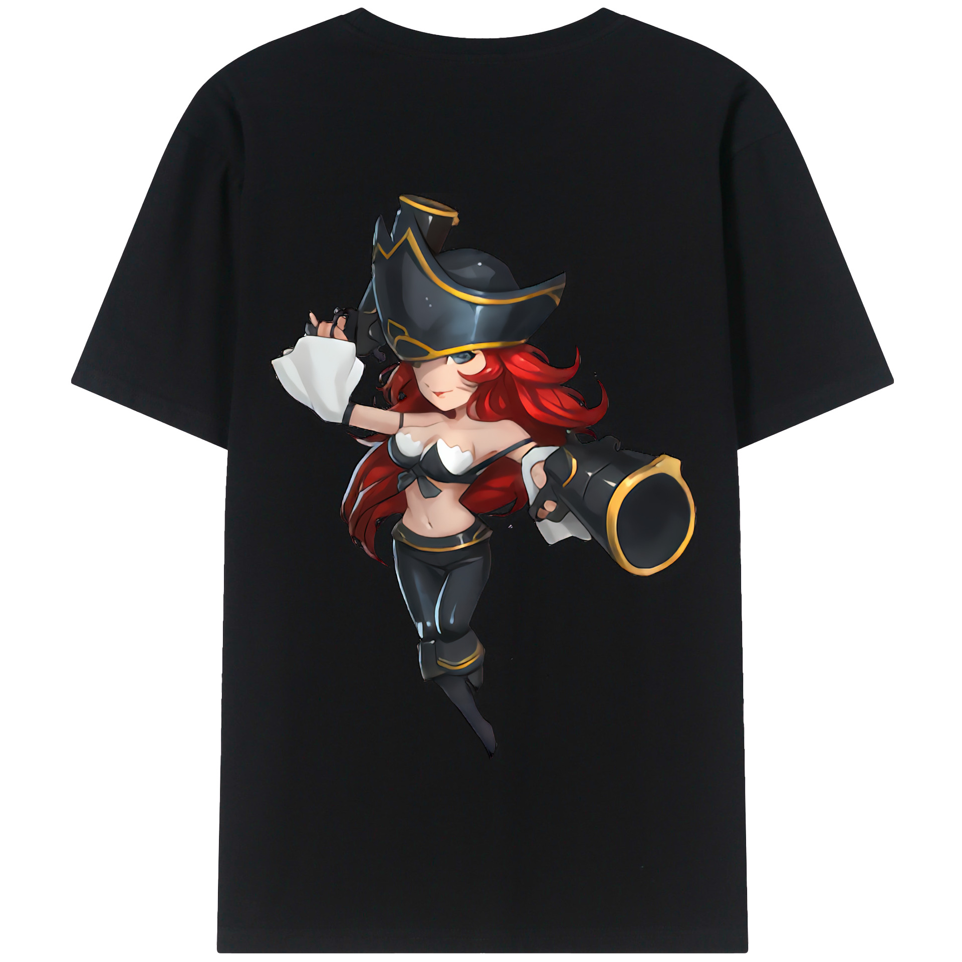 リーグ・オブ・レジェンド League of Legends LOL 綿100％半袖Tシャツ（背面プリント）