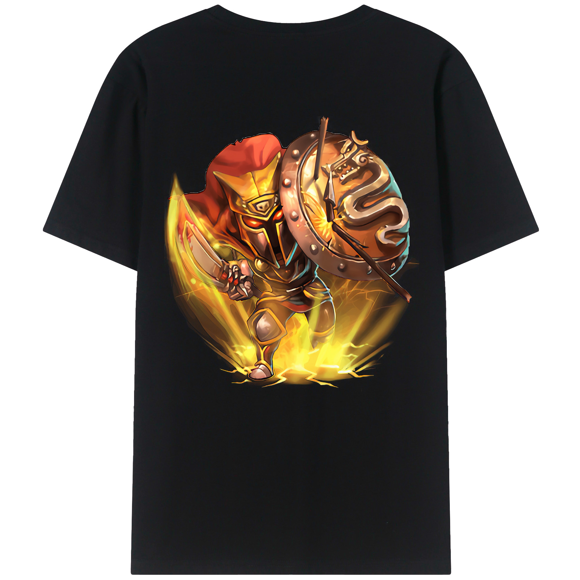 リーグ・オブ・レジェンド League of Legends LOL 綿100％半袖Tシャツ（背面プリント）