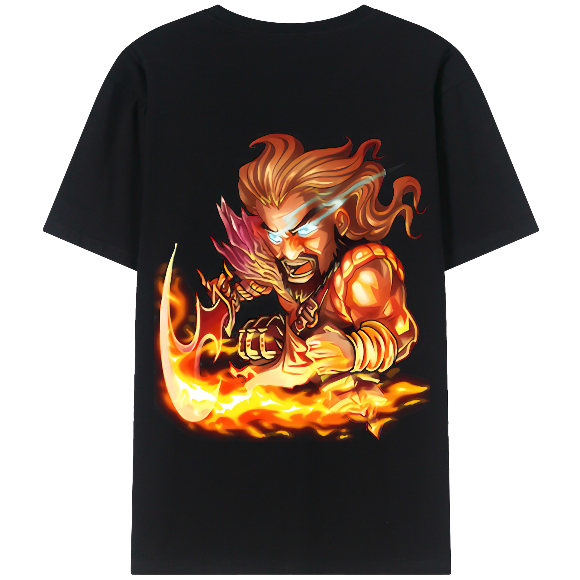 リーグ・オブ・レジェンド League of Legends LOL 綿100％半袖Tシャツ（背面プリント）