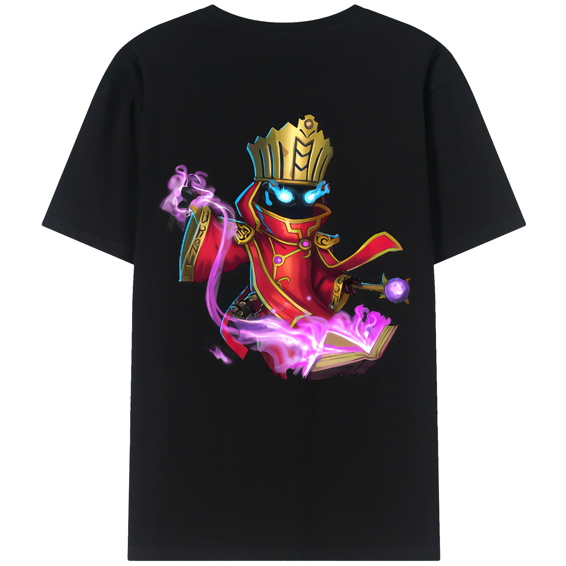 リーグ・オブ・レジェンド League of Legends LOL 綿100％半袖Tシャツ（背面プリント）