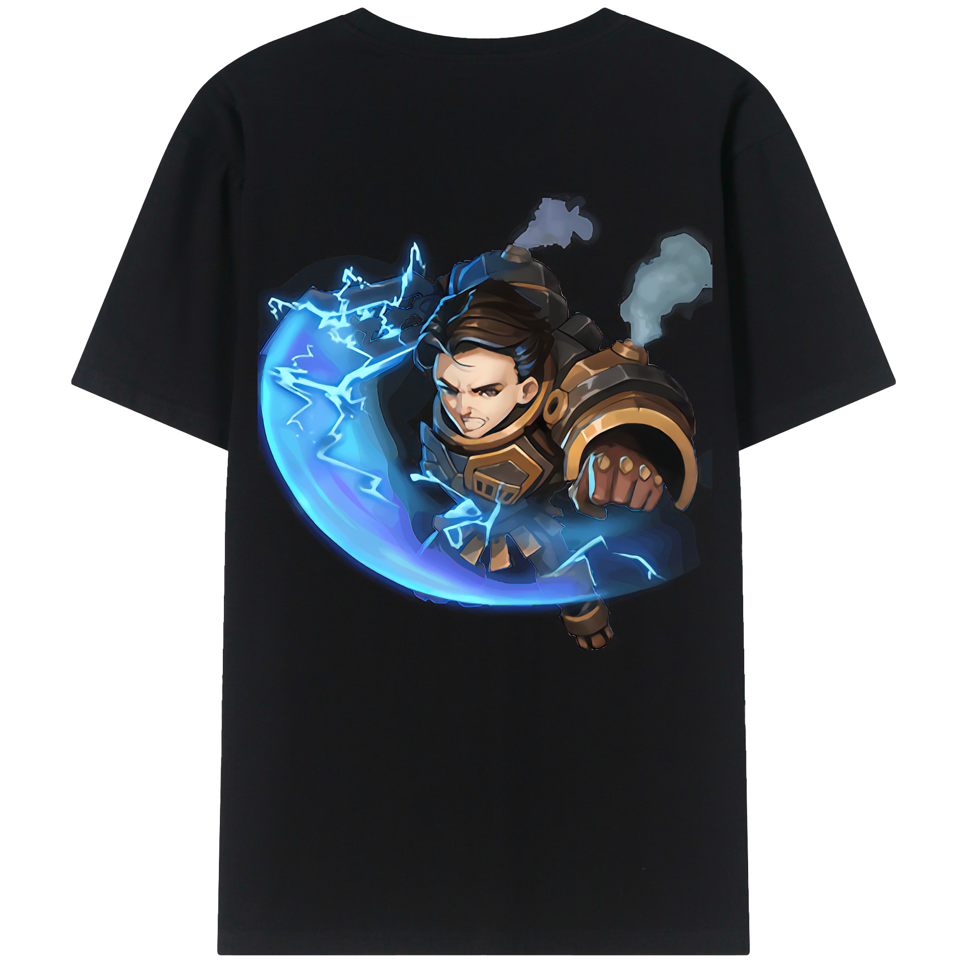 リーグ・オブ・レジェンド League of Legends LOL 綿100％半袖Tシャツ（背面プリント）