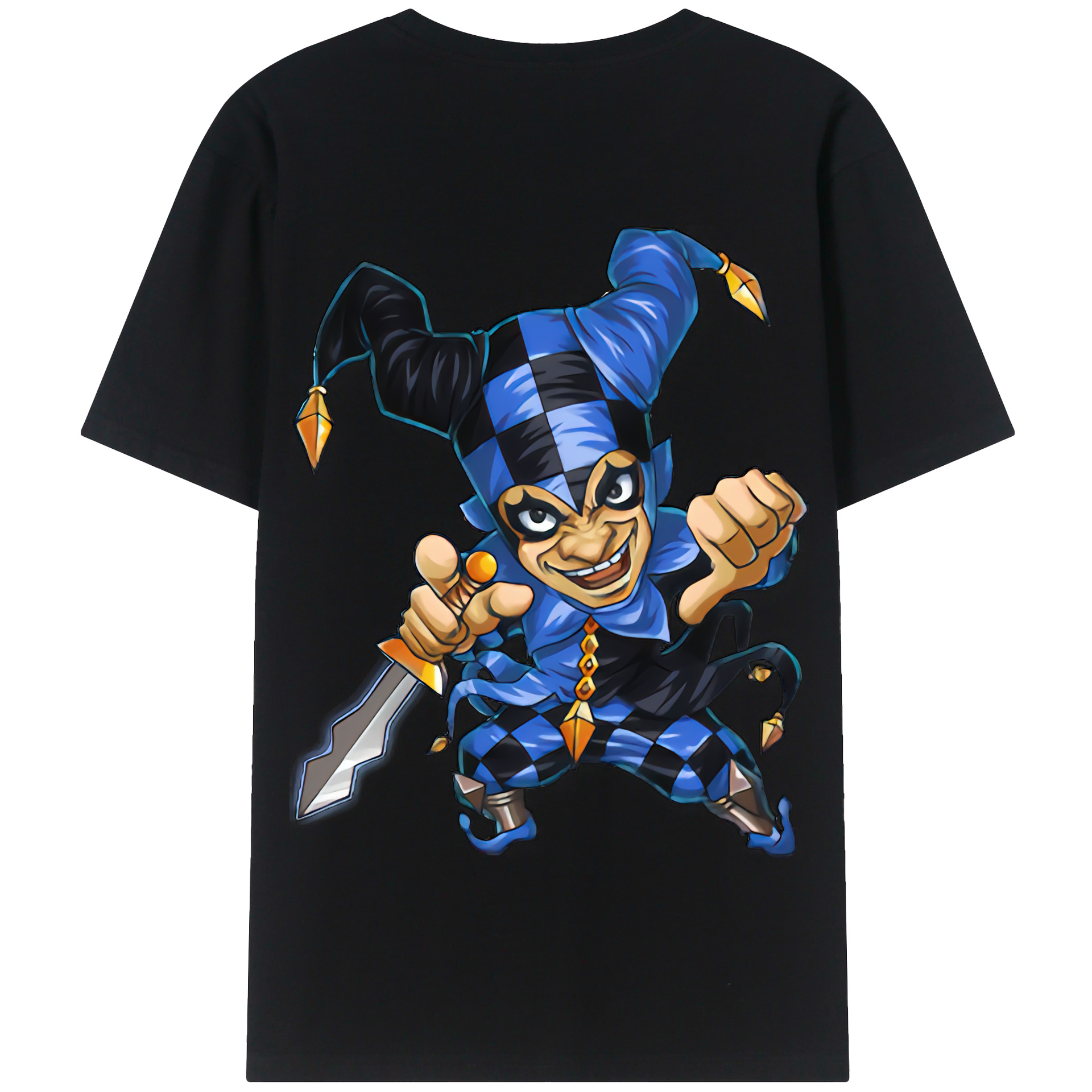 リーグ・オブ・レジェンド League of Legends LOL 綿100％半袖Tシャツ（背面プリント）